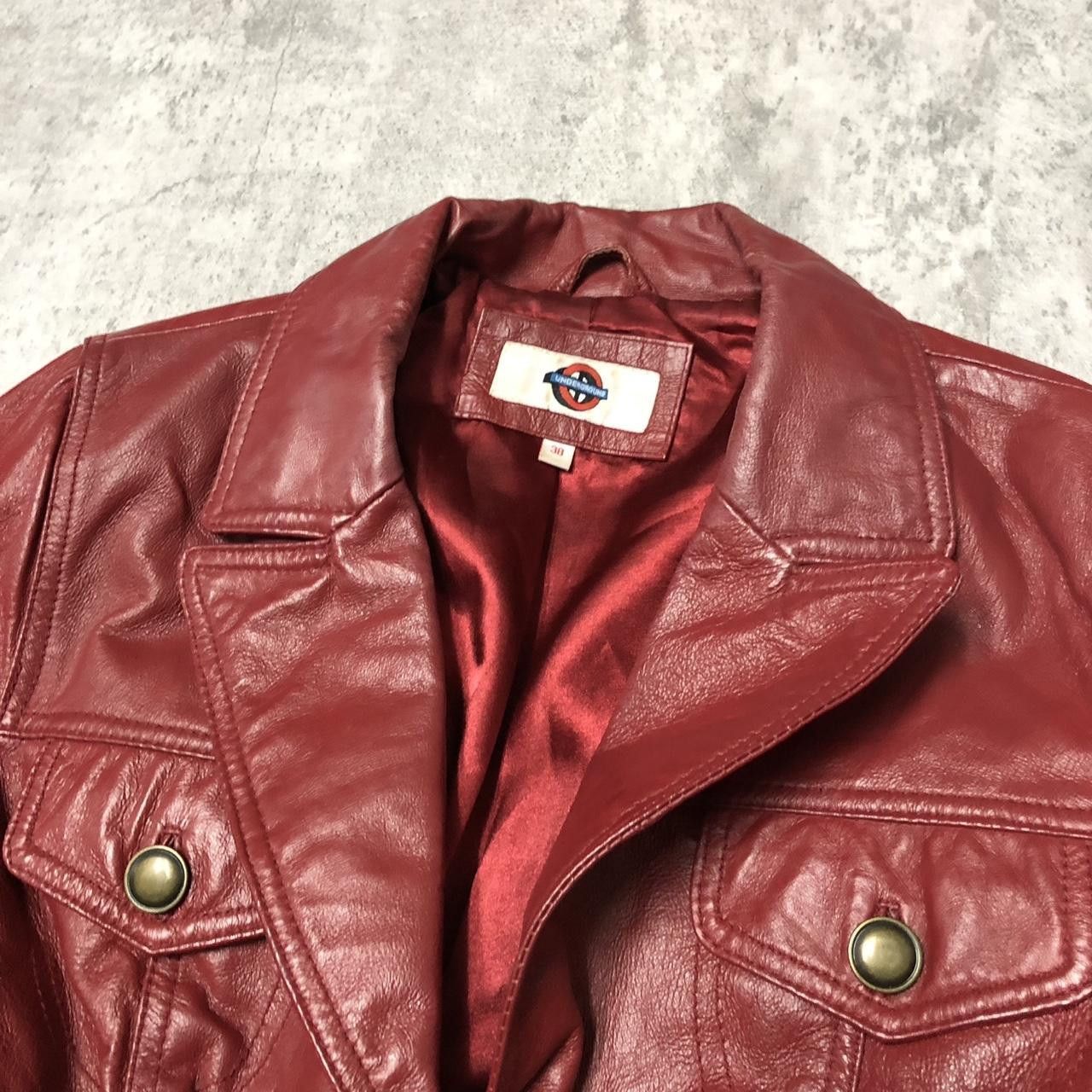 Other Red faux leather jacket with a punk vibe #fauxleatherjacket Size ONE SIZE - 2 Thumbnail