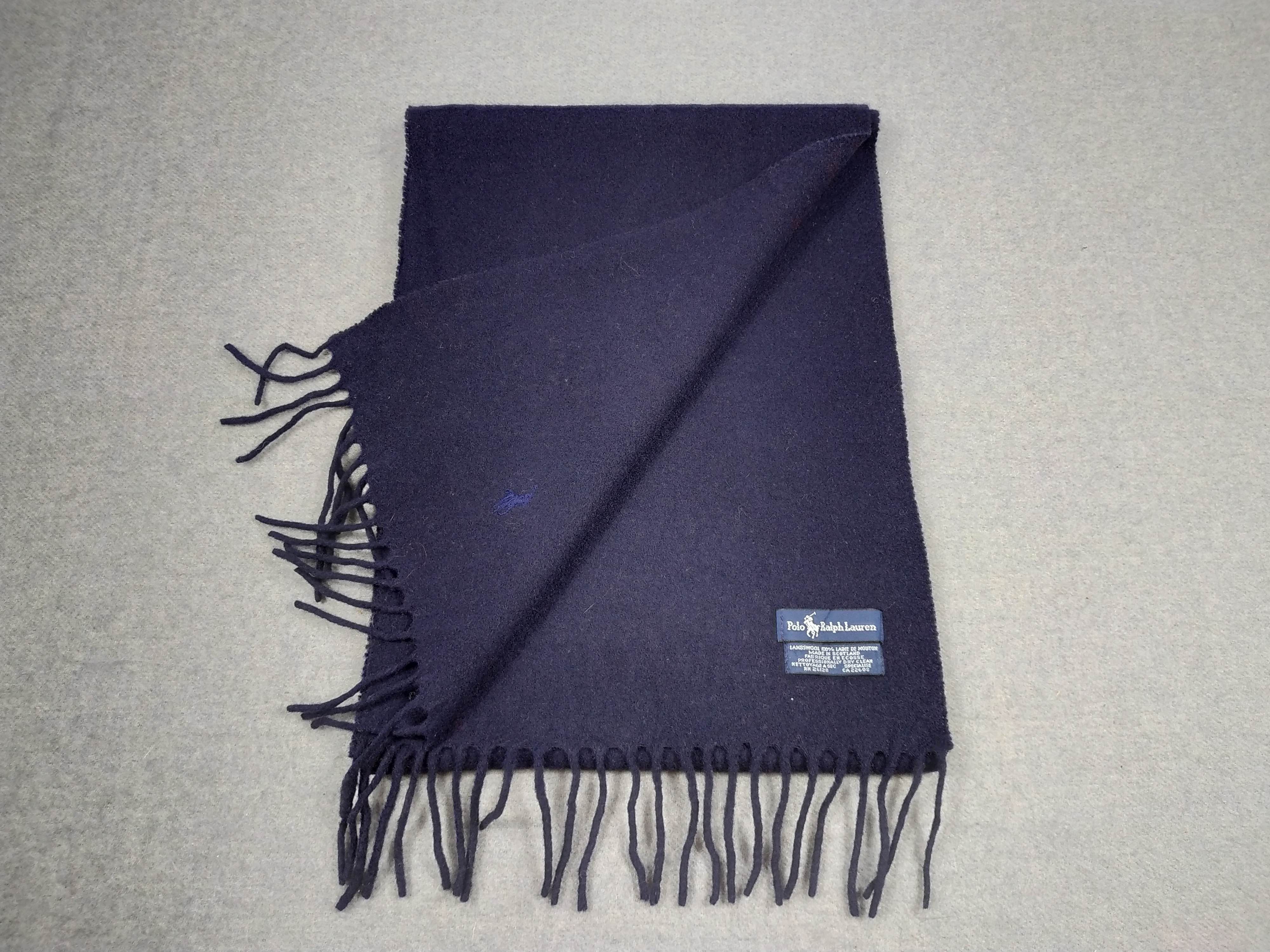 Polo Ralph Lauren × Vintage Polo Ralph Lauren Scarf / Muffler / Neckwear - WW673 Size ONE SIZE - 3 Thumbnail