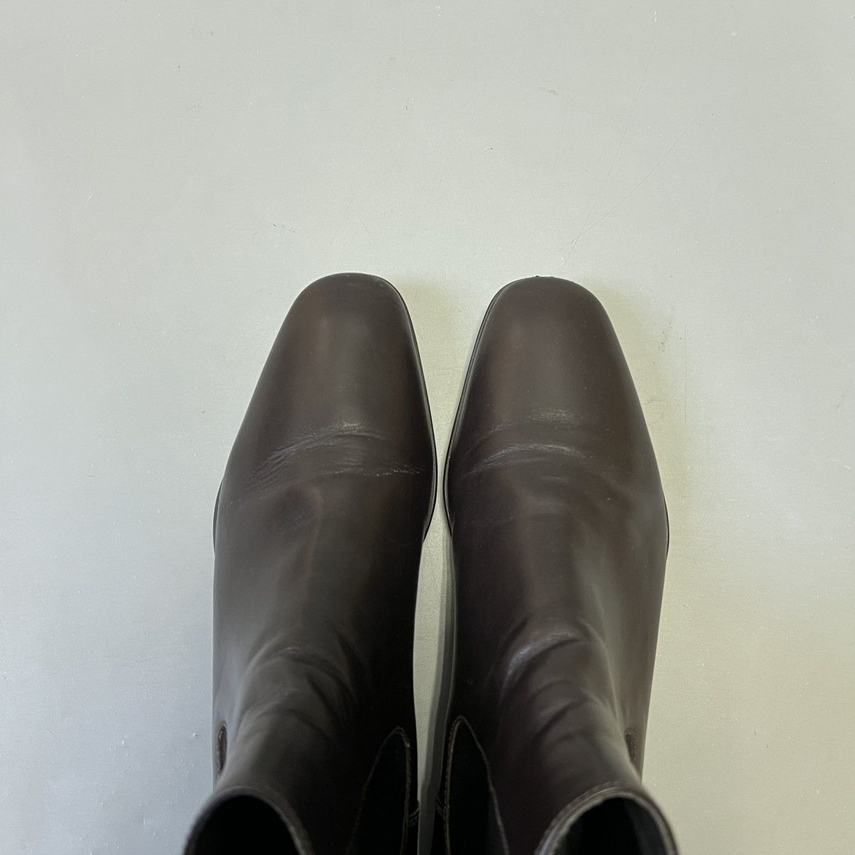 Prada Vintage Prada Sport Leather Chelsea Boots Brown Slip men’s Size US 7 / EU 40 - 12 Thumbnail