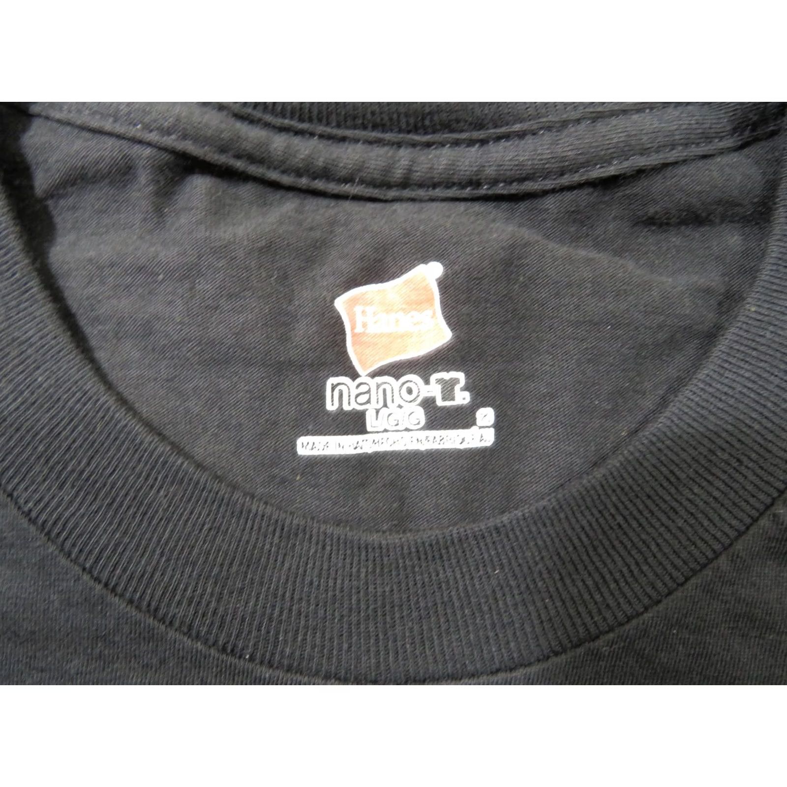 Hanes LUNAZUL Tequila 100% De Agave Sacrifice Nothing Black Drinking Bar T-Shirt Men L Black Snoopy Hanes USA Holiday Retro Sports Bar Shirt Size US L / EU 52-54 / 3 - 3 Thumbnail
