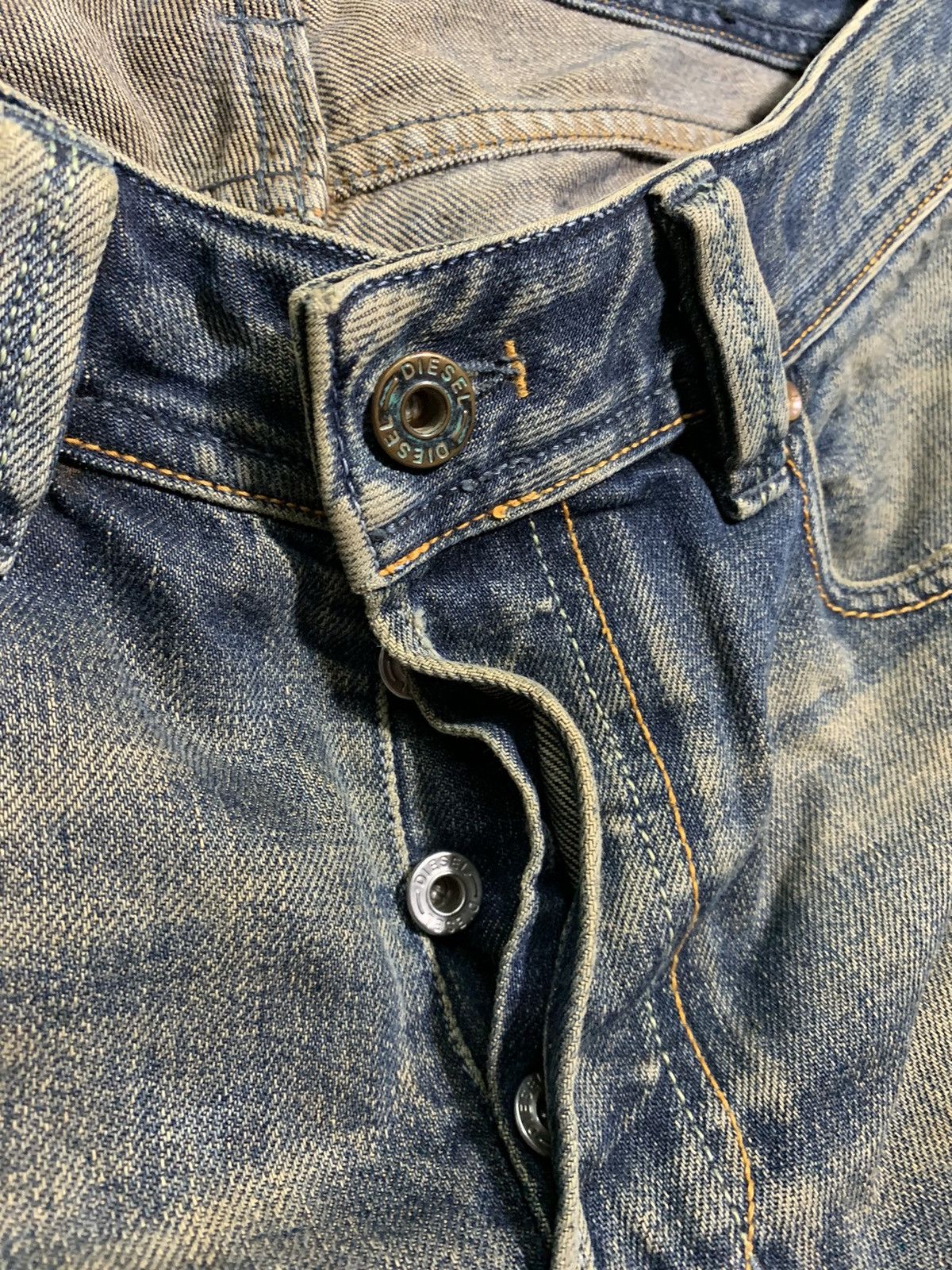 Diesel 🔥DIESEL DISTRESSED DENIM W32 Size US 32 / EU 48 - 11 Thumbnail