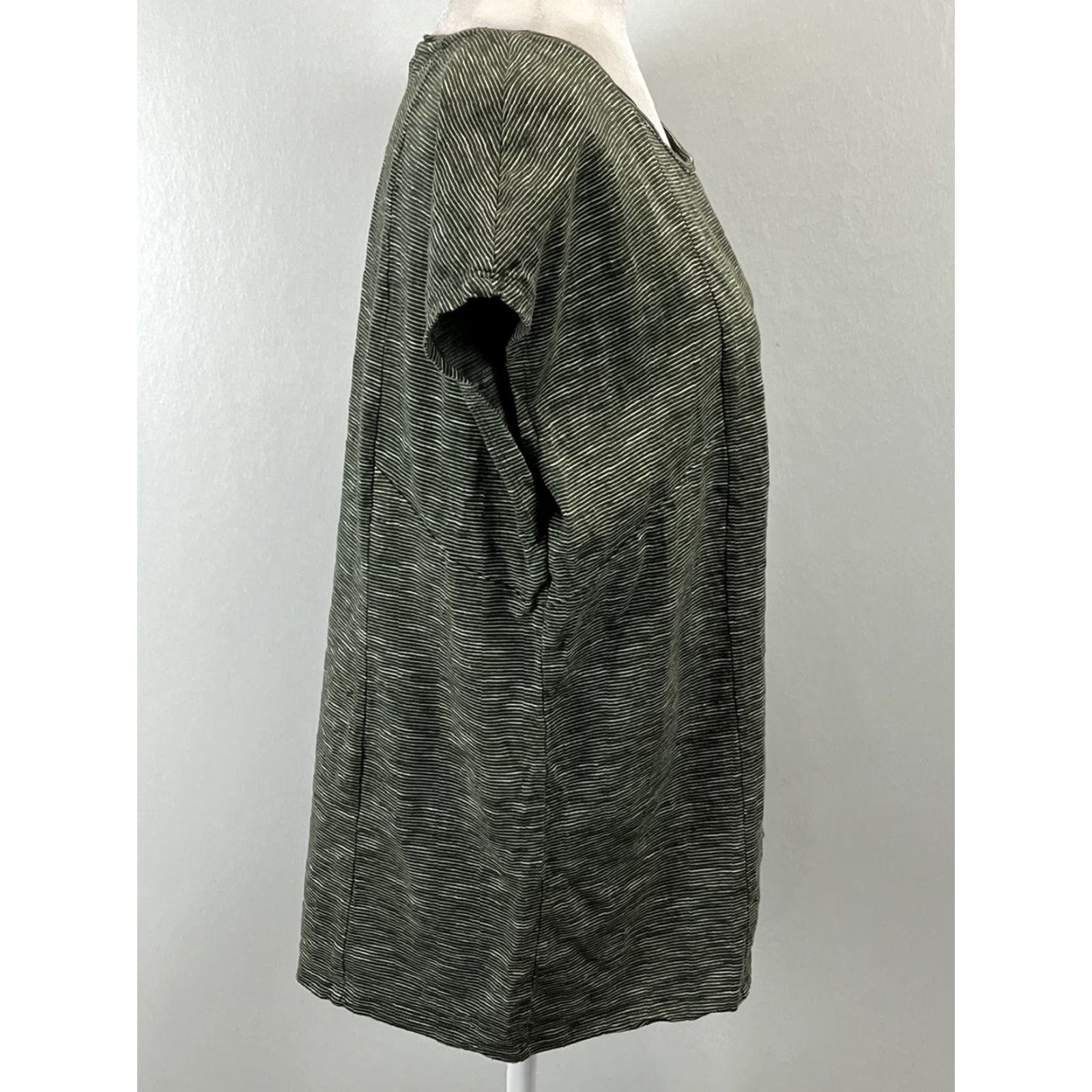 J. Jill VINTAGE? J. Jill T-Shirt Shirt Women Medium Green GUC 90s Theme? (adjust) Size M / US 6-8 / IT 42-44 - 4 Thumbnail