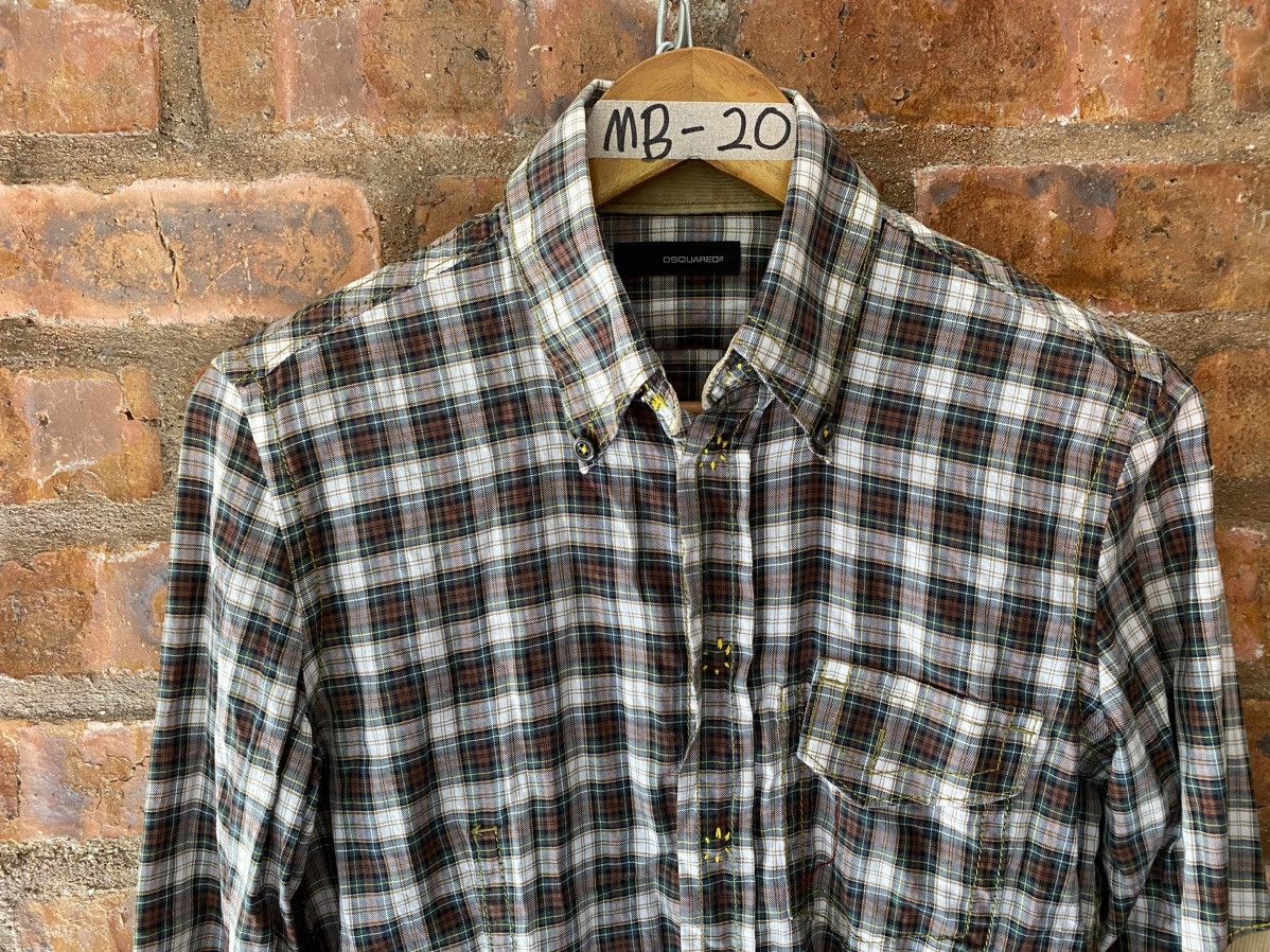 Dsquared2 AW04 Hand stitch Patch flannel Size US M / EU 48-50 / 2 - 3 Thumbnail
