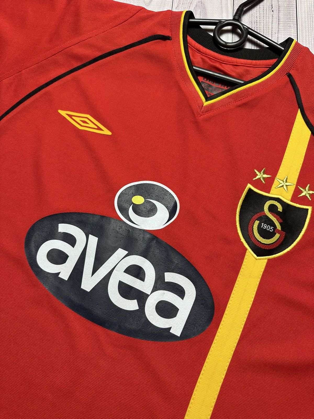 Umbro Vintage Umbro soccer jersey Galatasaray size L rare Size US L / EU 52-54 / 3 - 4 Thumbnail