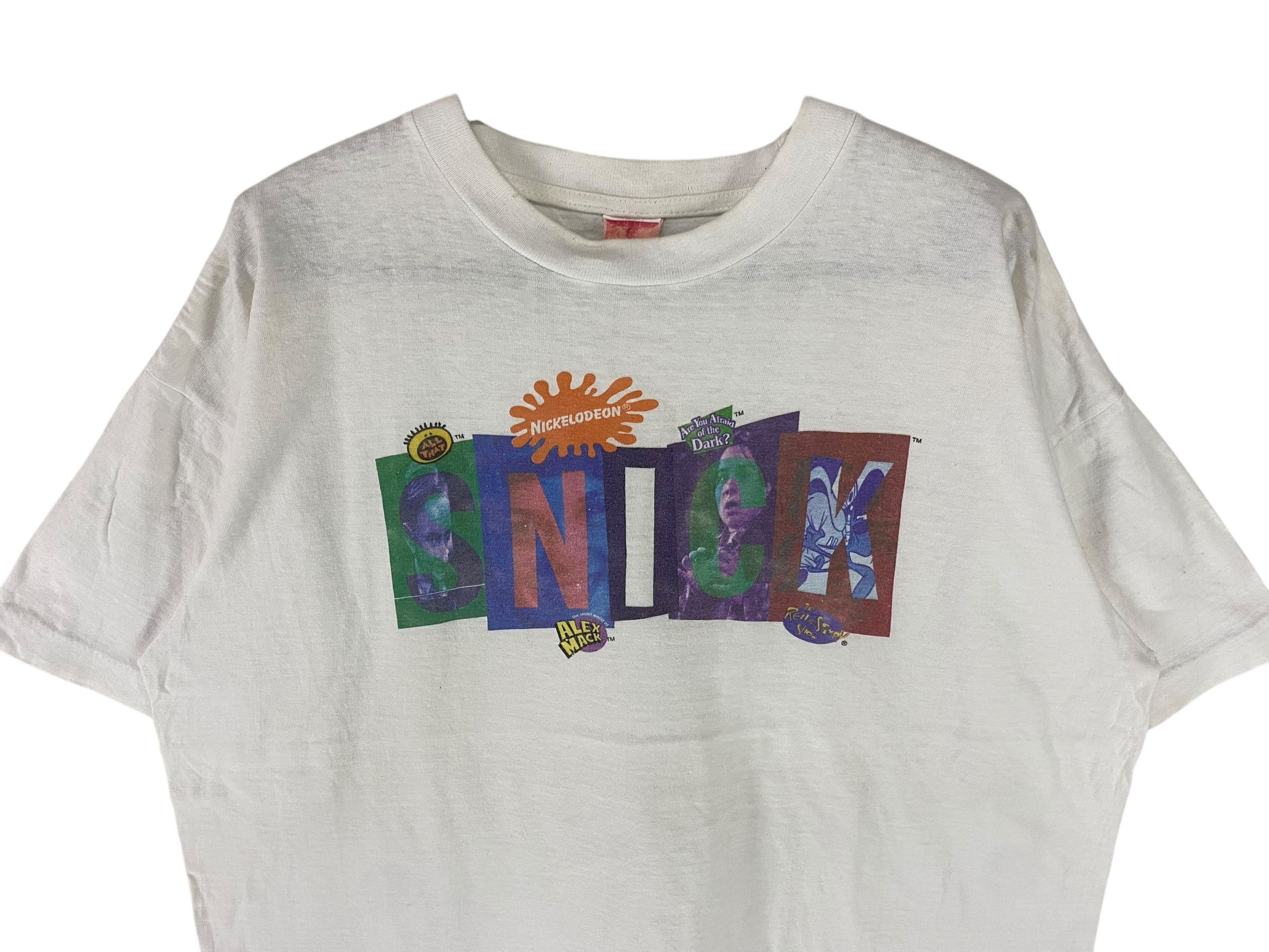 Cartoon Network × Nickelodeon × Vintage 90s Nickelodeon Snick shirt Size US XL / EU 56 / 4 - 3 Thumbnail
