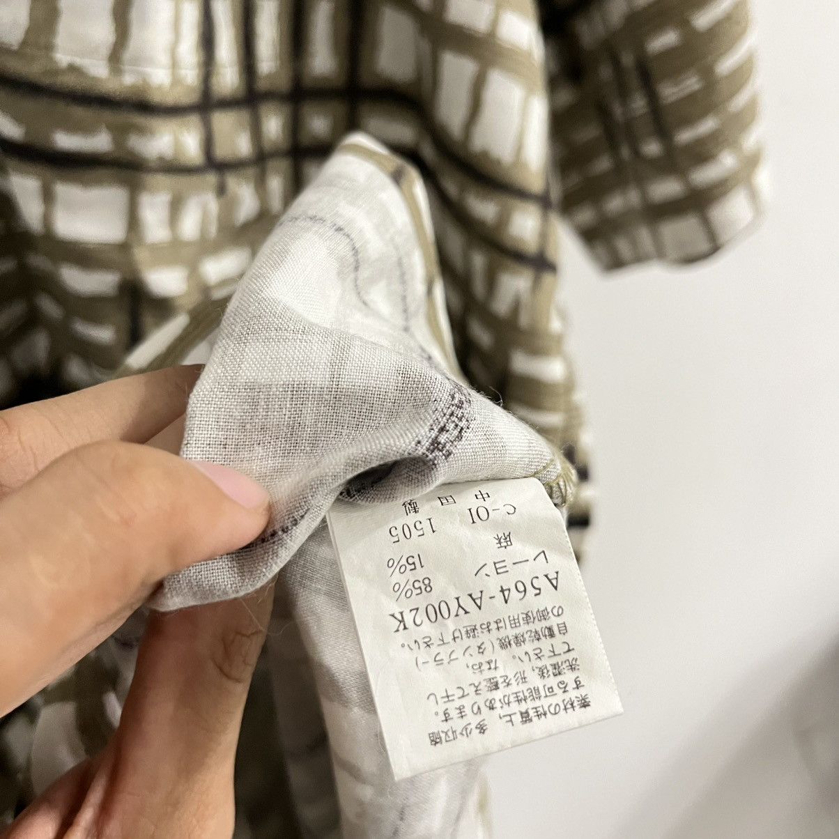 Japanese Brand Moda Ritorno Camp Collar Pattern Shirt Size US XL / EU 56 / 4 - 6 Thumbnail