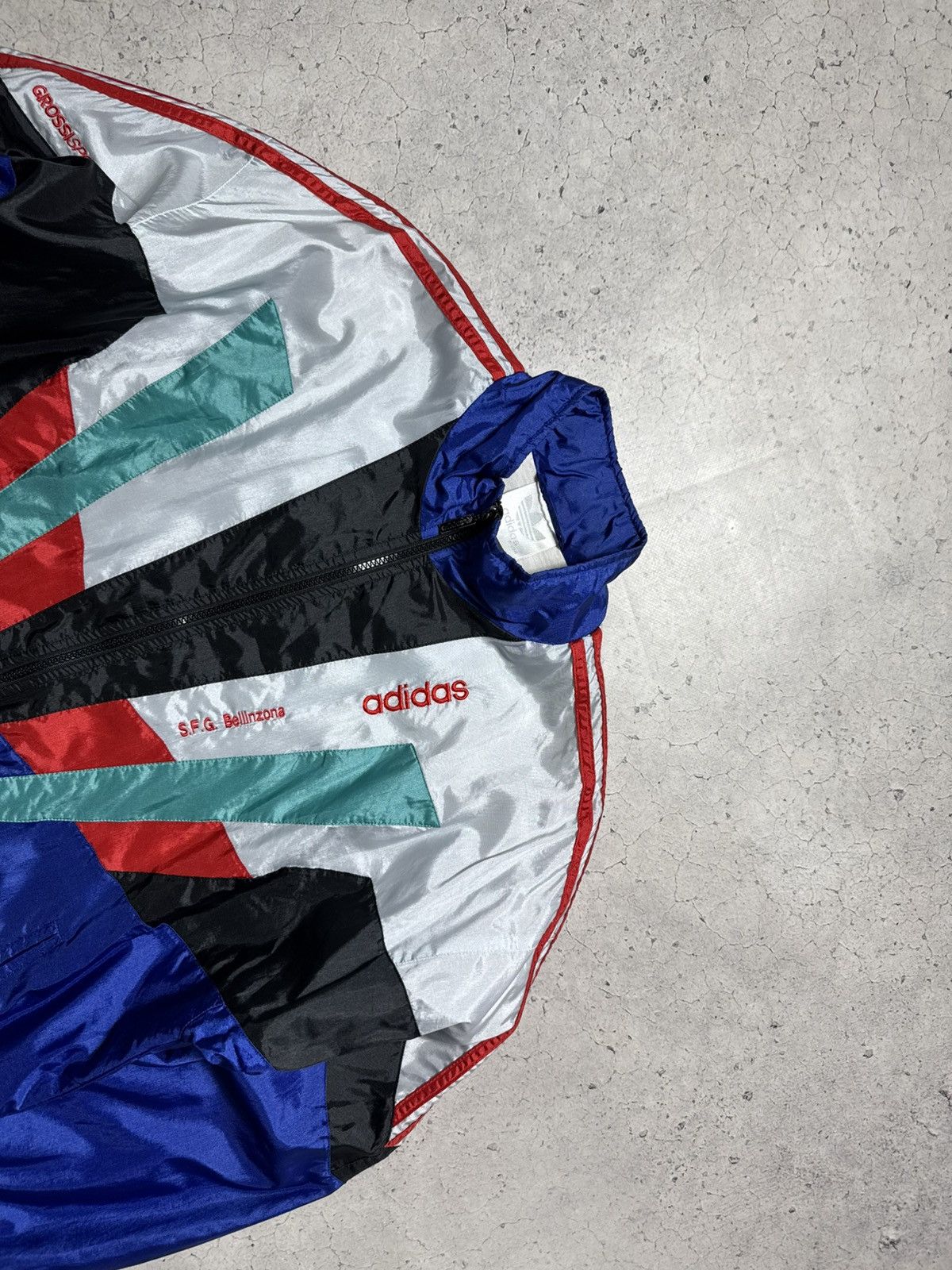 Adidas Adidas Vintage 90’s Nylon Track Suit Jacket & Pants Size M Size US M / EU 48-50 / 2 - 6 Thumbnail