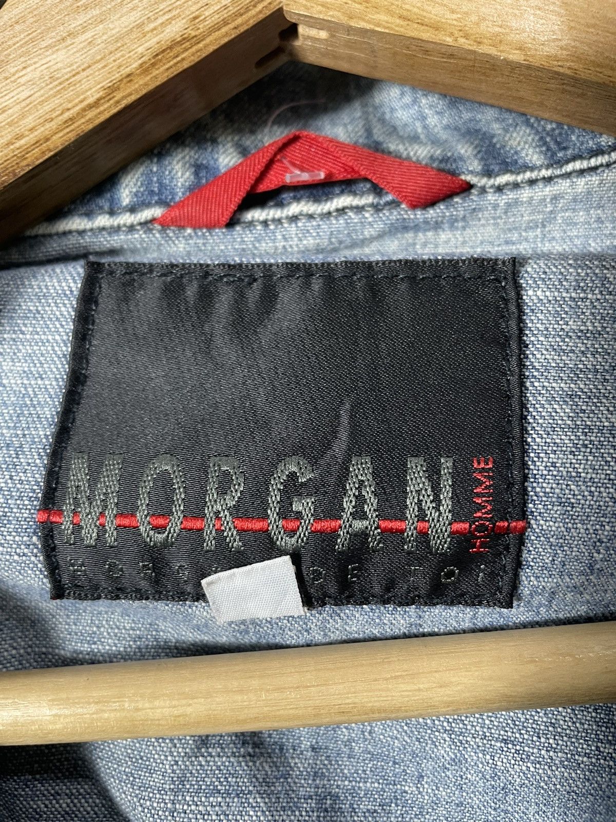 Morgan Homme Vintage Morgan Homme Denim Jackets Size US M / EU 48-50 / 2 - 5 Thumbnail