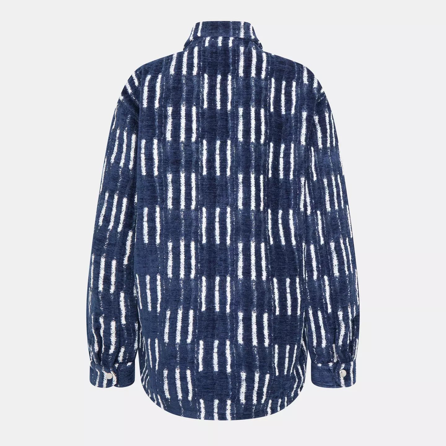 Off-White o1y1225 Patterned Shirt in Blue/White Size S / US 4 / IT 40 - 2 Thumbnail