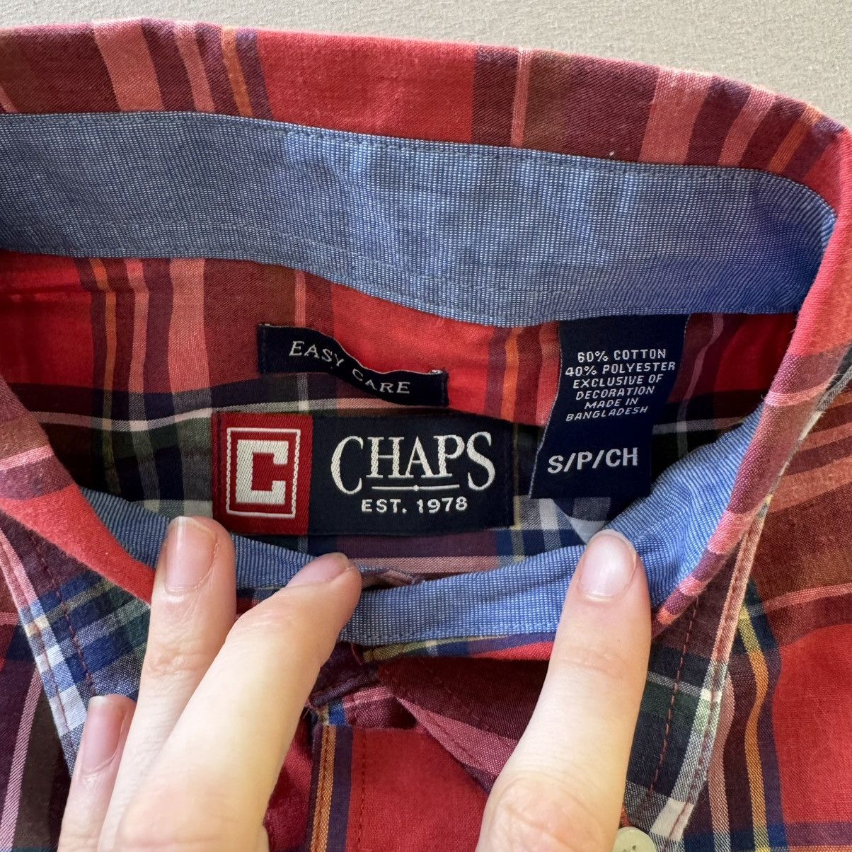 Chaps Chaps Button Up Plaid Shirt Size US S / EU 44-46 / 1 - 3 Thumbnail
