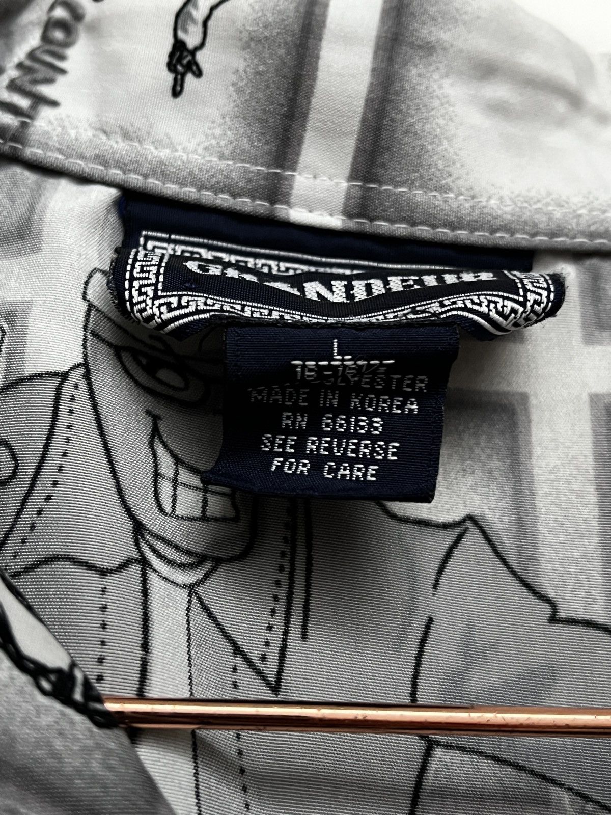 Vintage Vintage 90s Streetwear Baggy Skater Shirt (unisex) Size US L / EU 52-54 / 3 - 19 Thumbnail