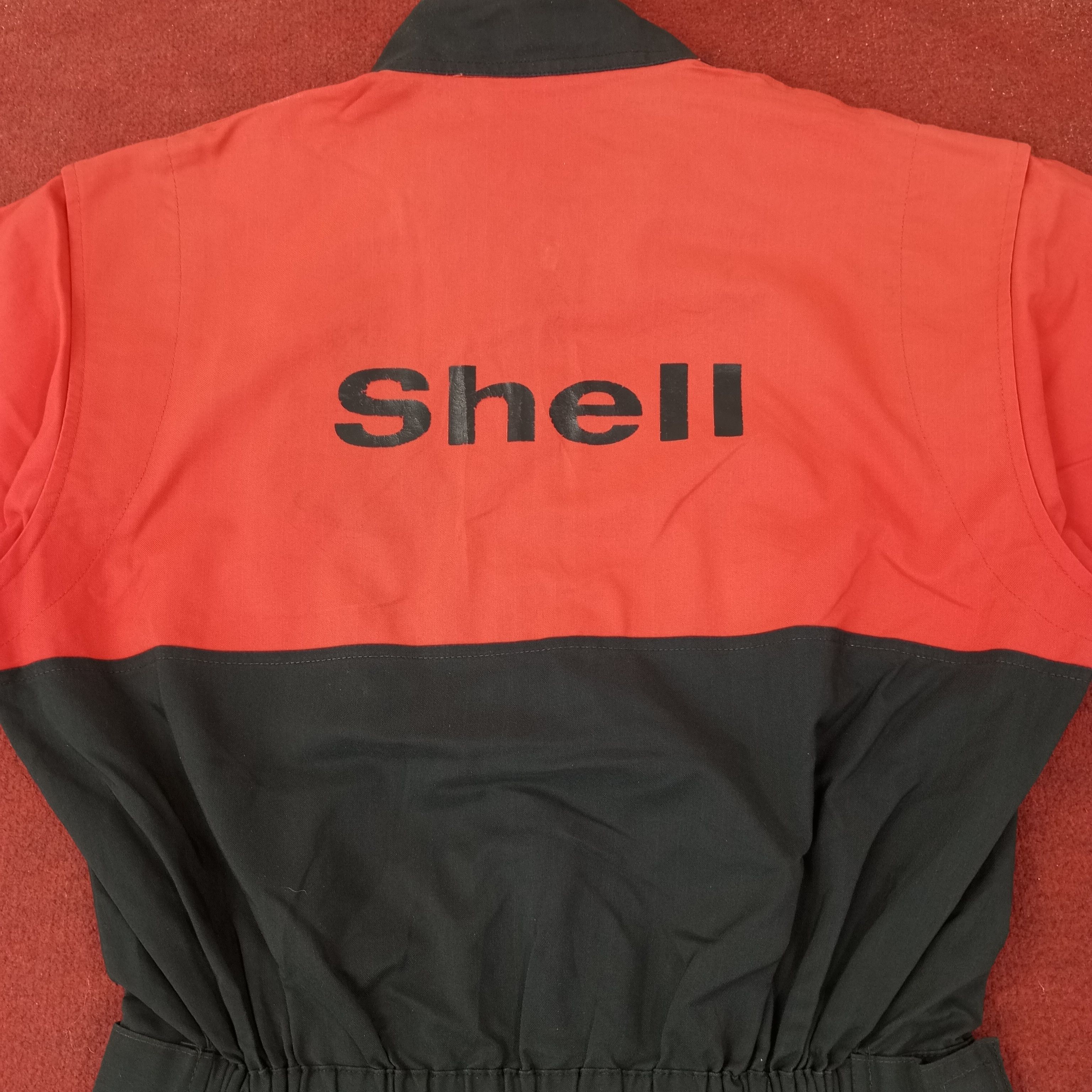 Vintage Shell Workwear Style Coverall Jacket c238n12 Size US M / EU 48-50 / 2 - 2 Thumbnail