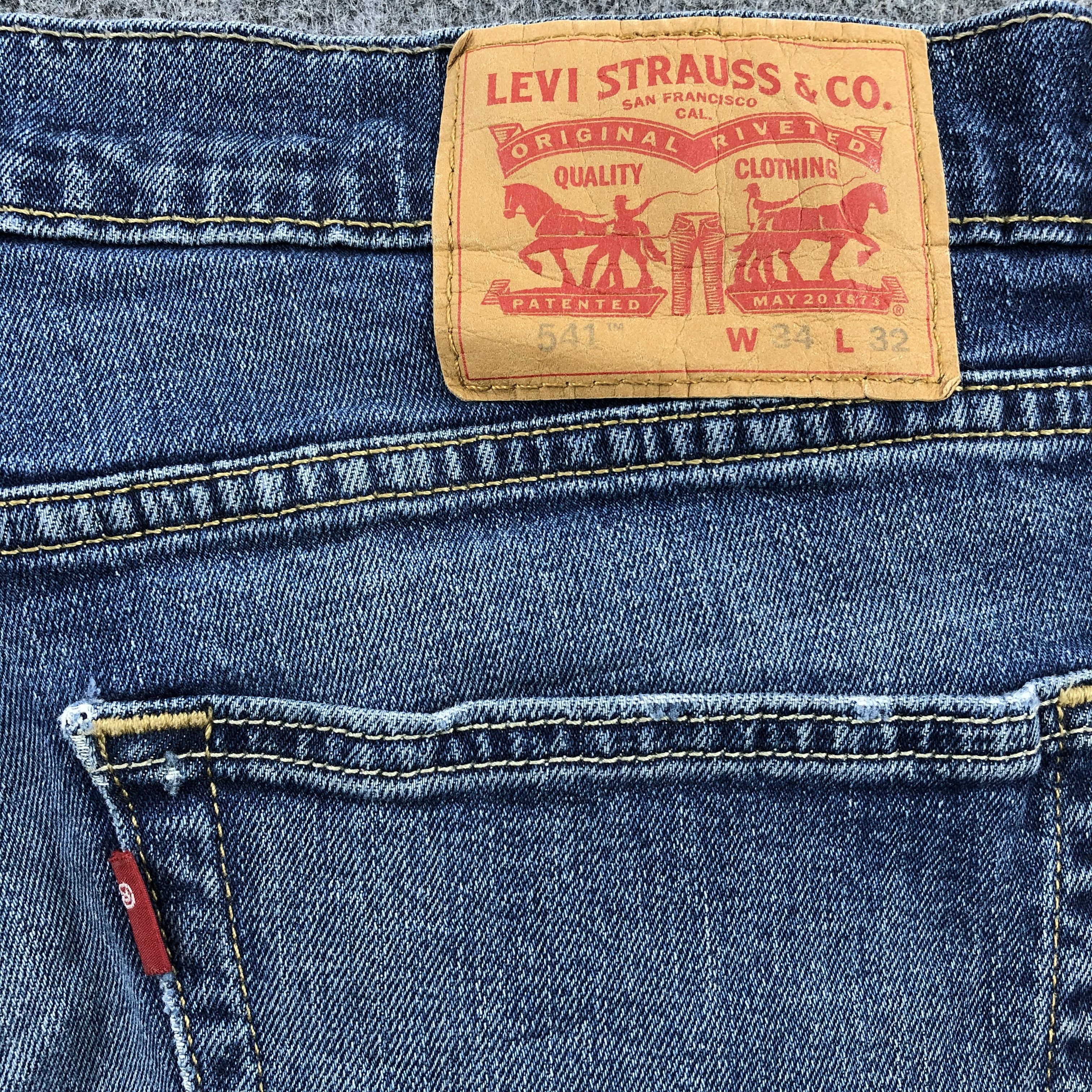 Levi's × Vintage Vintage Blue Wash Levis 541 Jeans-JM1841 Size US 34 / EU 50 - 6 Thumbnail