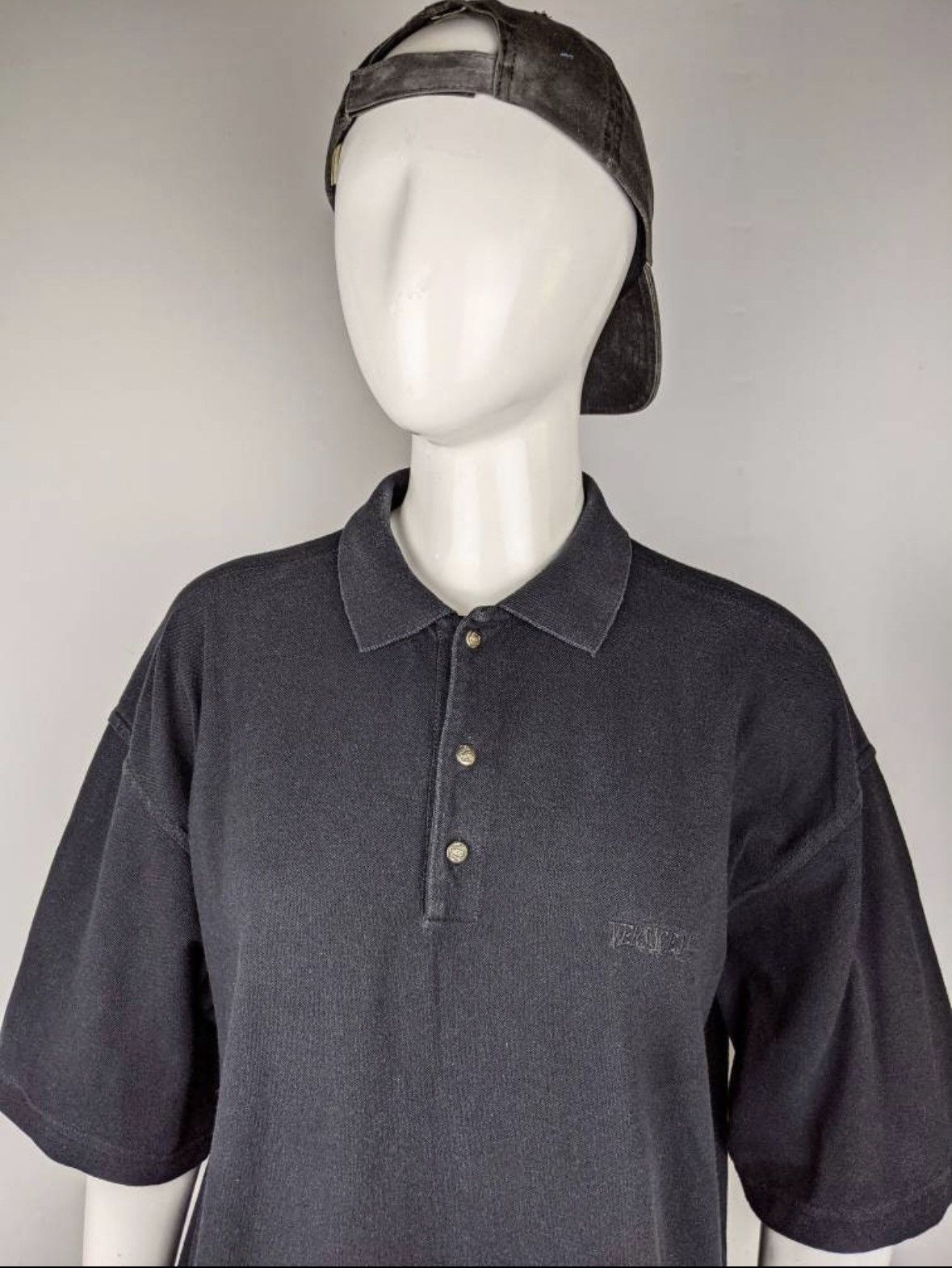 Versace Vintage Versace Polo Size US XL / EU 56 / 4 - 4 Thumbnail