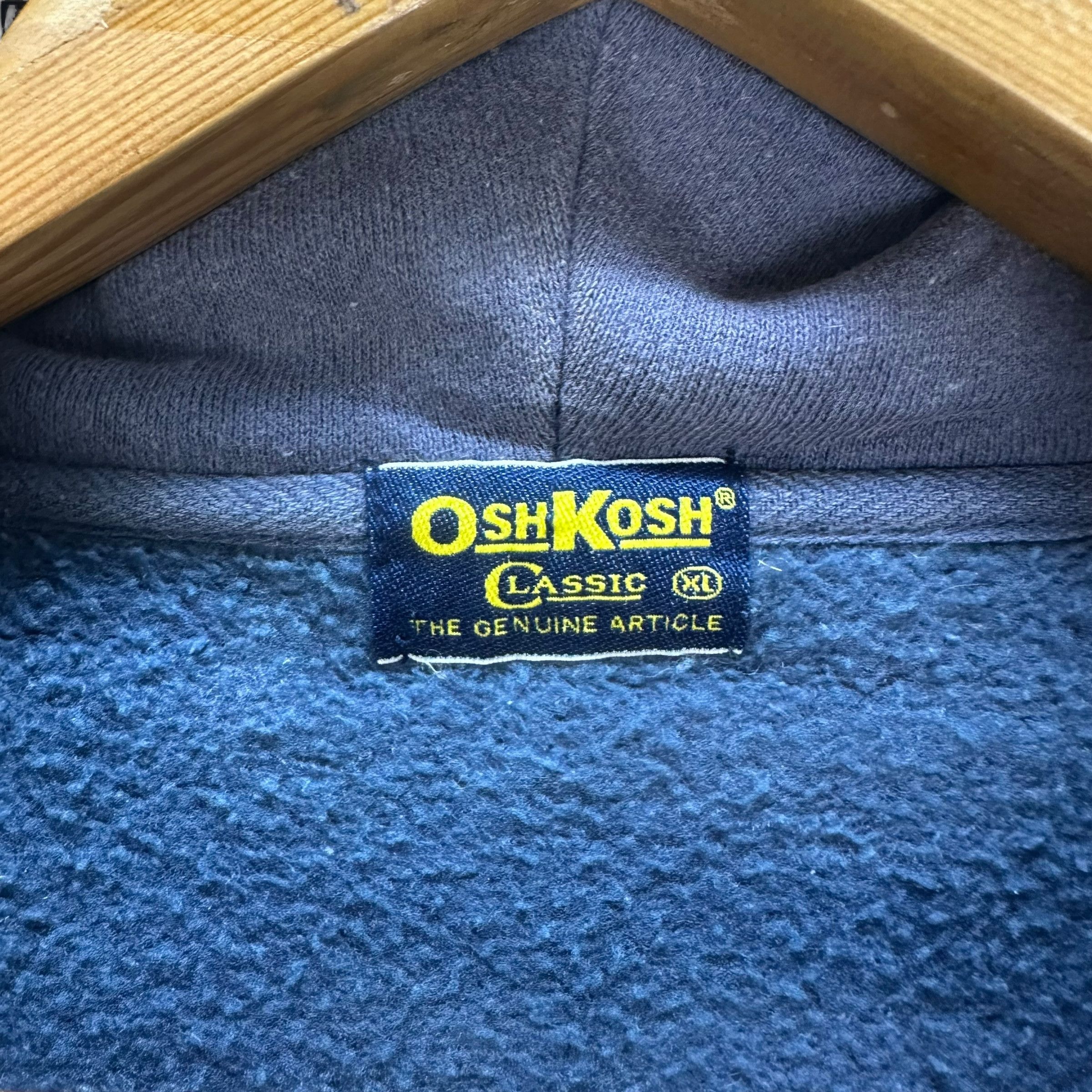 Oshkosh OSHKOSH SUN FADED PLAIN ZIPPER HOODIES #8665-019 Size US XL / EU 56 / 4 - 6 Thumbnail