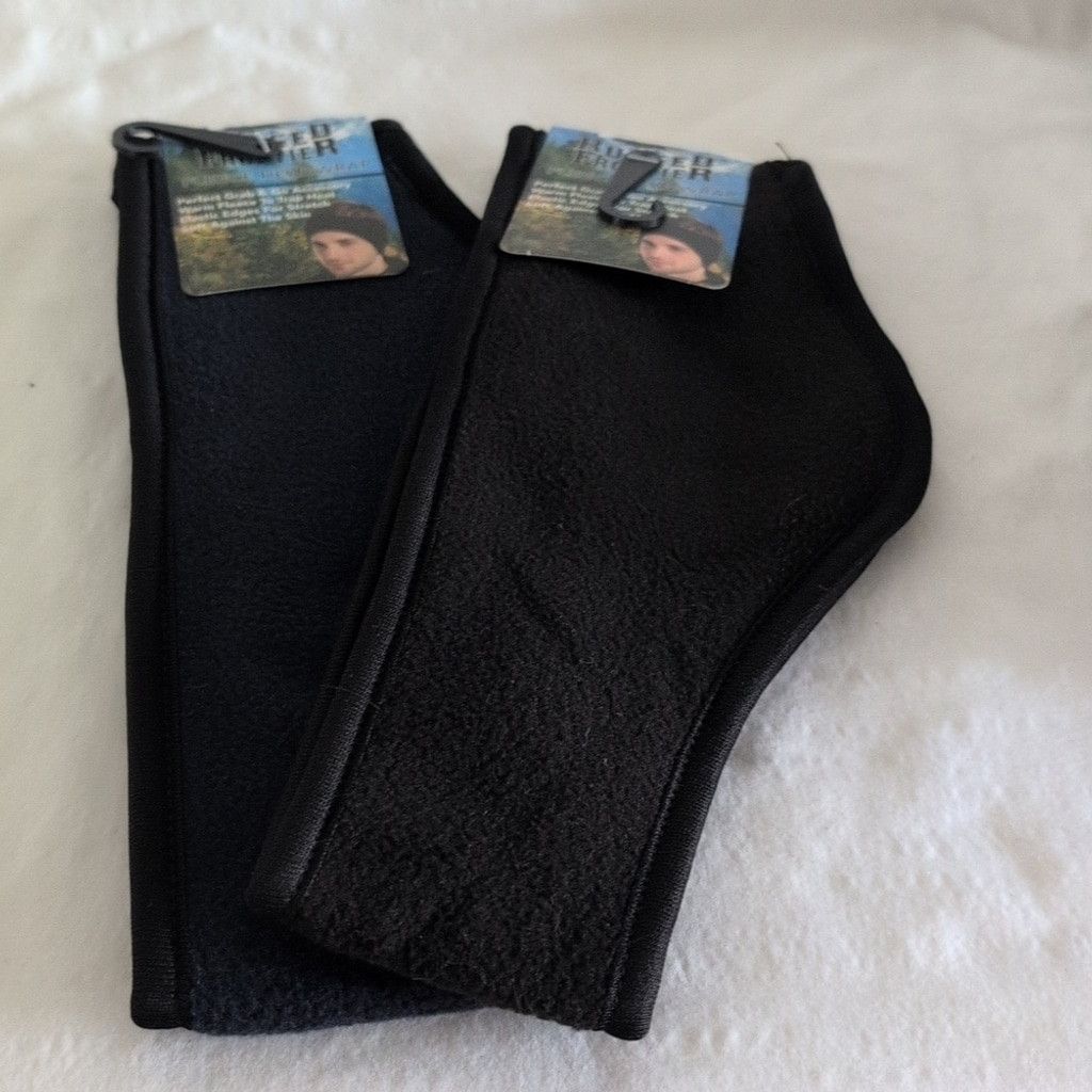NBDN Nobrandedon Black and Blue Men's Fleece Headwrap Size ONE SIZE - 1 Thumbnail