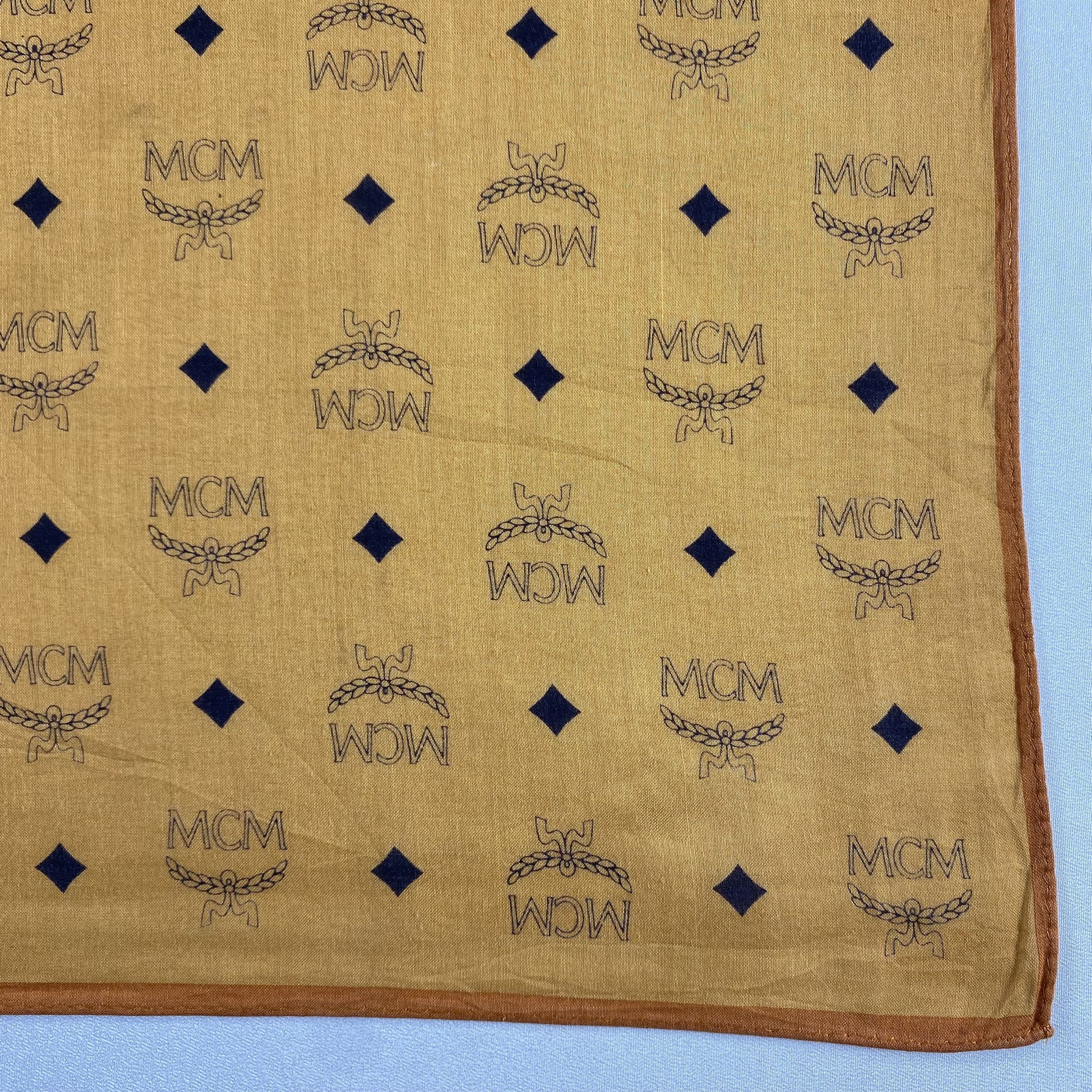 MCM × Vintage MCM Neckerchief / Bandana / Handkerchief-P793 Size ONE SIZE - 3 Thumbnail
