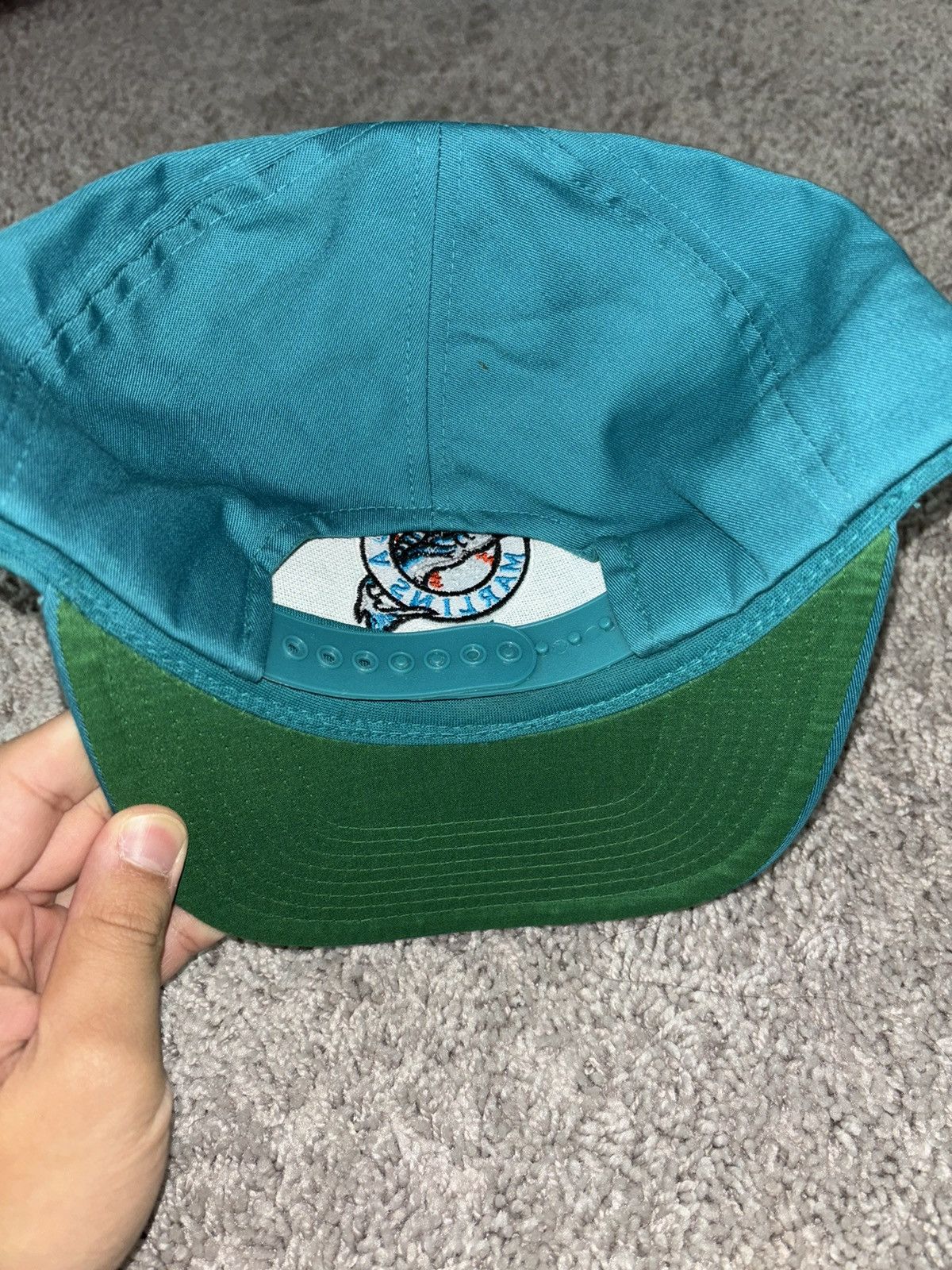 Vintage Vintage Florida Marlins Hat Size ONE SIZE - 2 Thumbnail