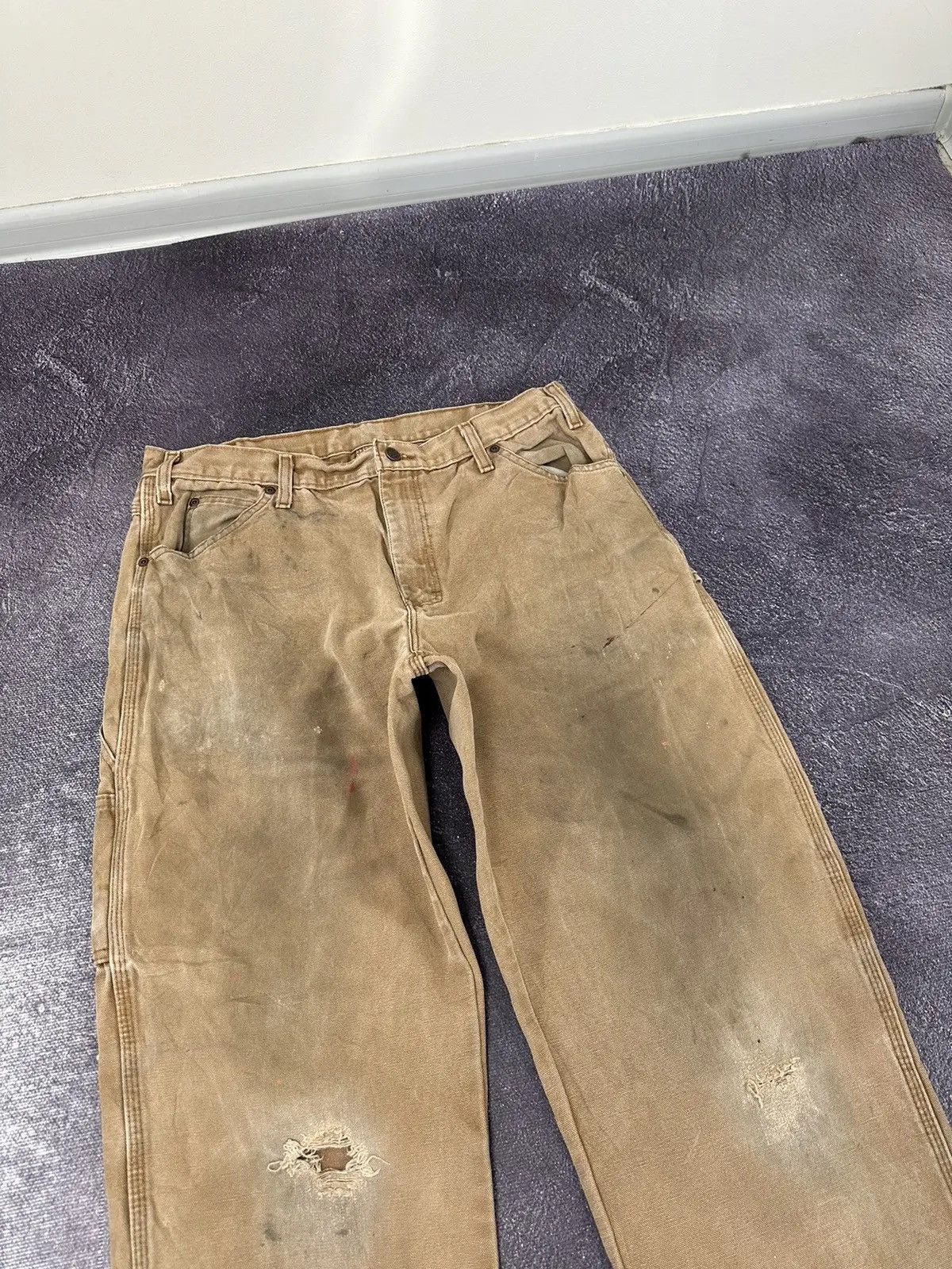 Dickies × Vintage Vintage Dickies Y2K American Hype Work Baggy Pants Size US 36 / EU 52 - 8 Thumbnail