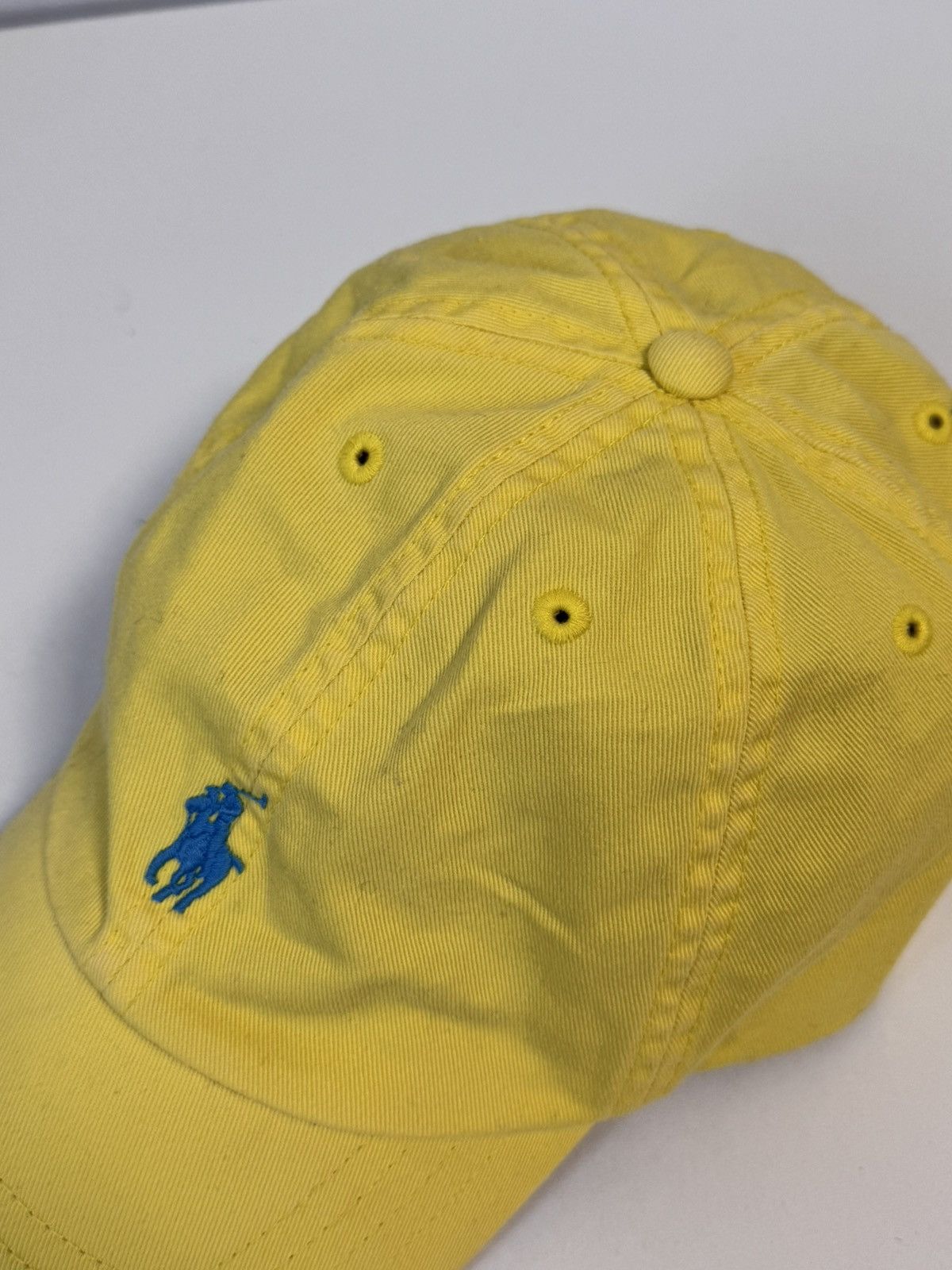 Vintage Polo Ralph Lauren Vintage Cap Yellow Y2K style Size ONE SIZE - 4 Thumbnail