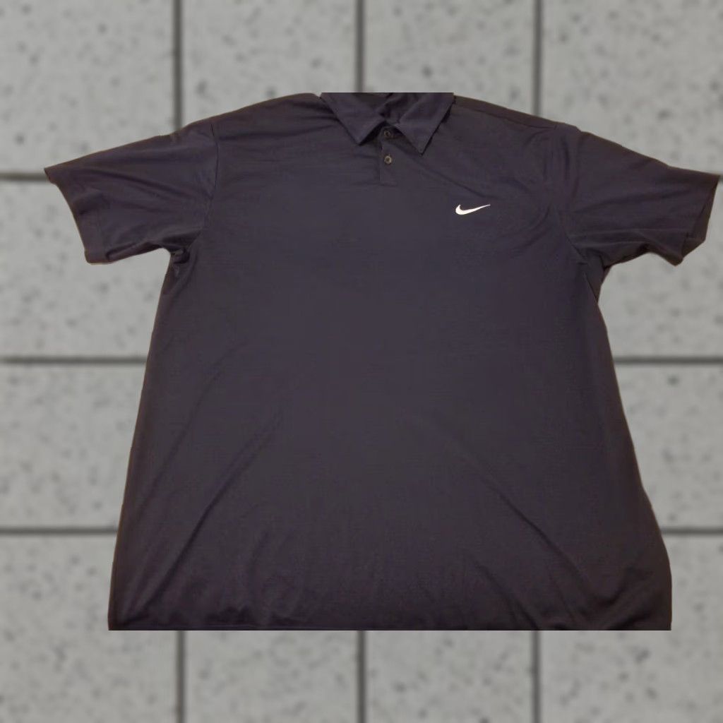 Nike VINTAGE Nike Polo Shirt 2XL Navy Blue Mens Athletic Shirt Size US XXL / EU 58 / 5 - 1 Thumbnail
