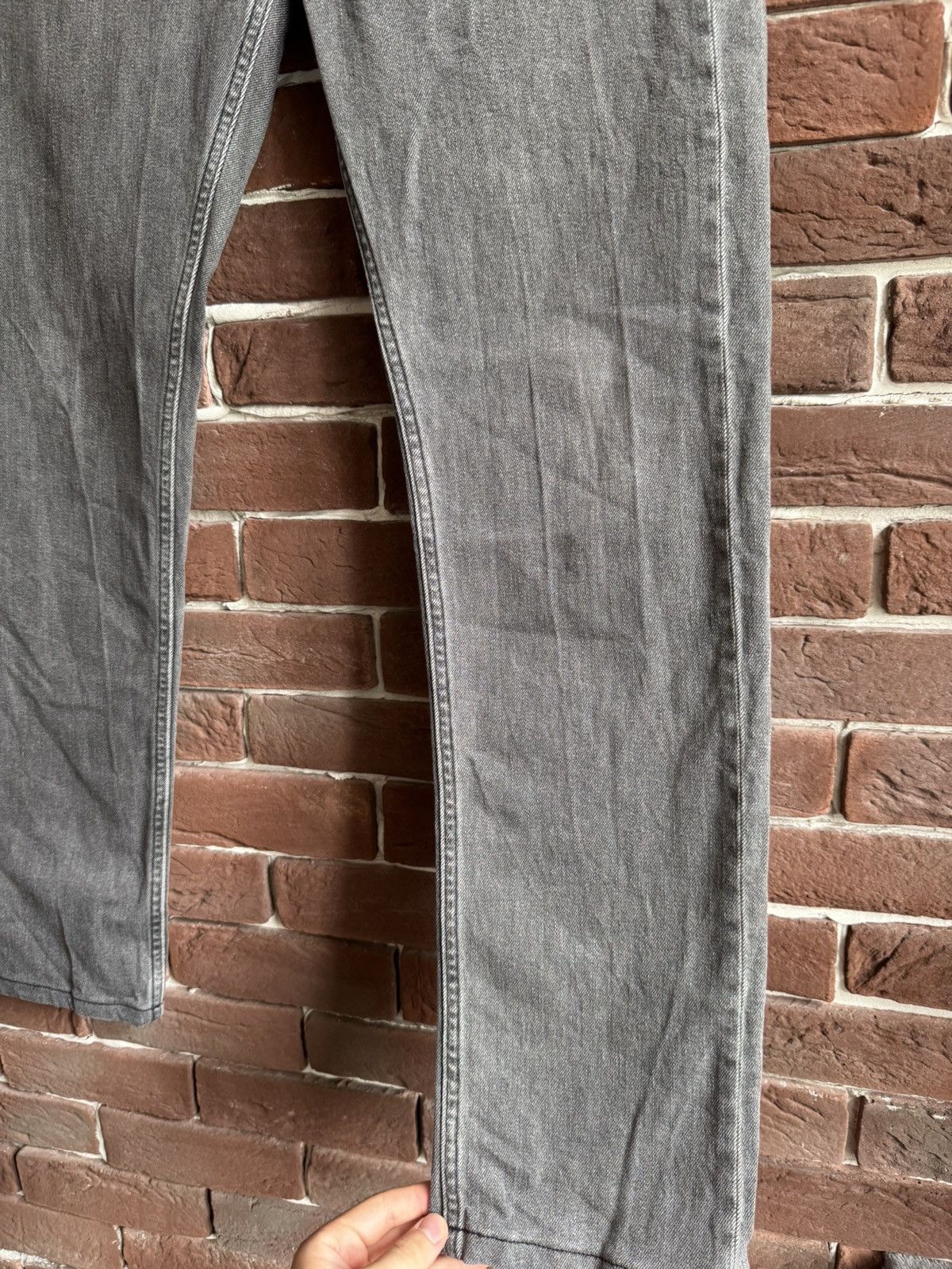 A.P.C. A.P.C Petit New Standard Jeans Washed Gray Denim 31 Size US 31 - 3 Thumbnail