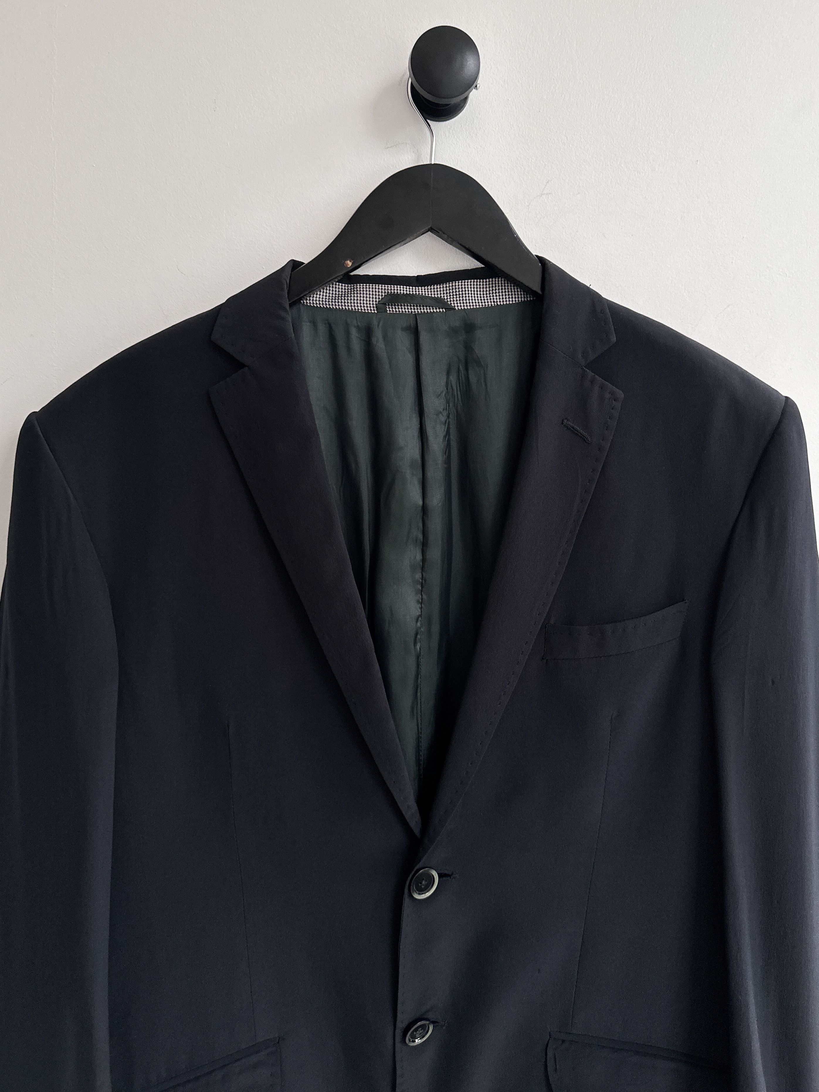 Etro Etro Black Blazer Size 54R - 4 Thumbnail
