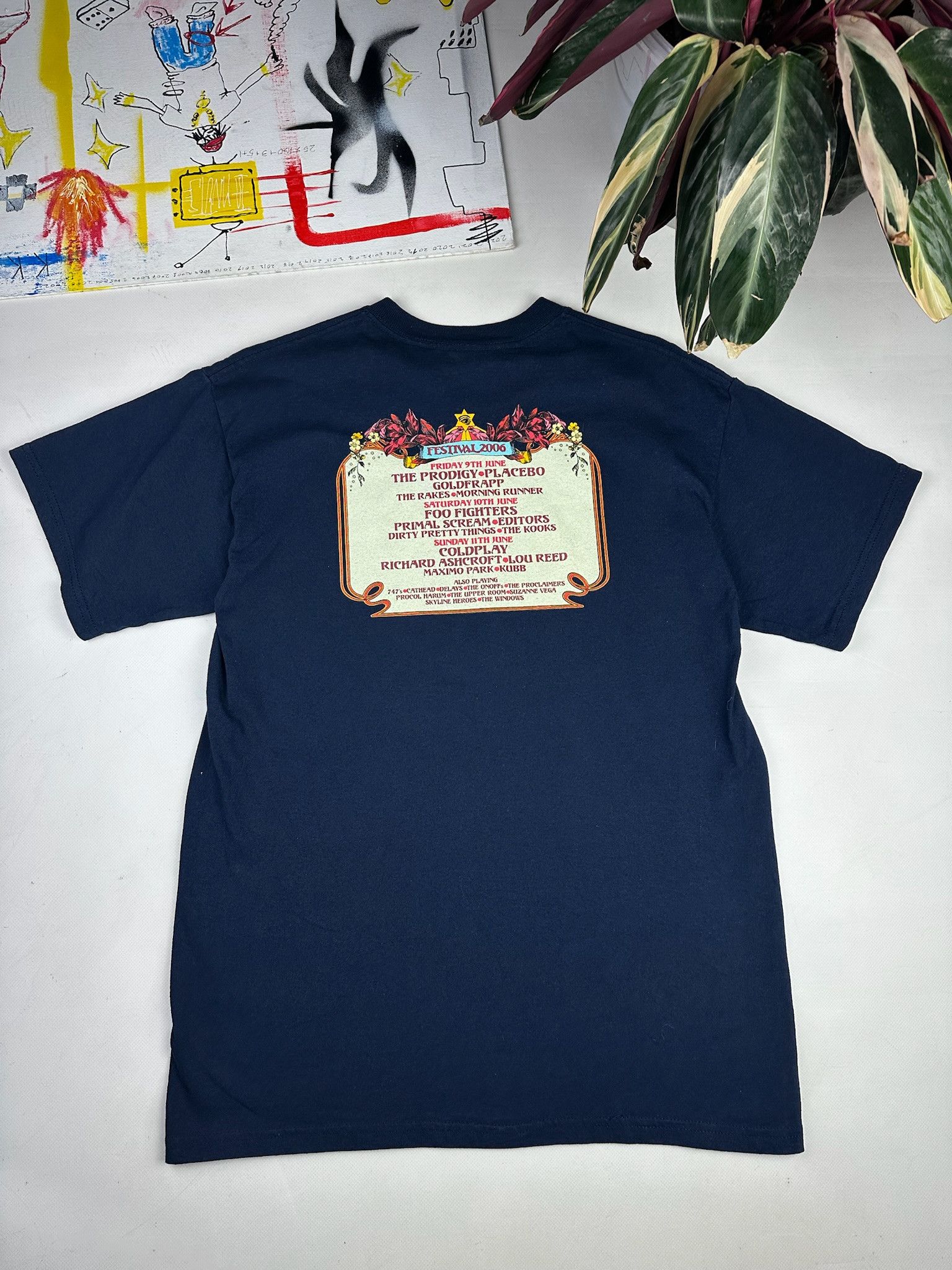 Band Tees Vintage 2006 festival T Shirt the prodigy placebo coldplay Size US M / EU 48-50 / 2 - 3 Thumbnail