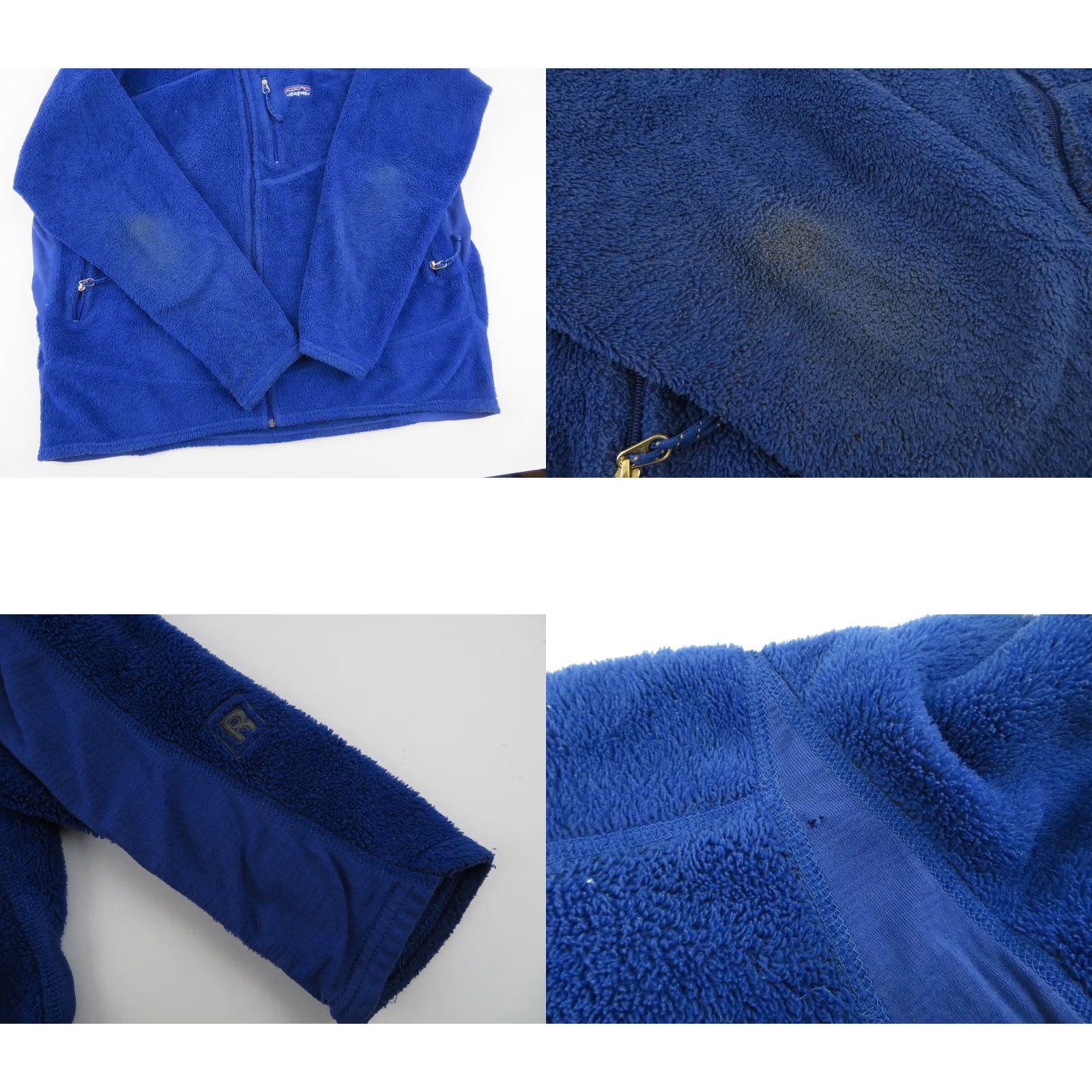Patagonia VINTAGE Patagonia R2 Fleece Polartec Deep Pile Made In USA Jacket Mens XL Full Zip Coat Size US XL / EU 56 / 4 - 8 Thumbnail