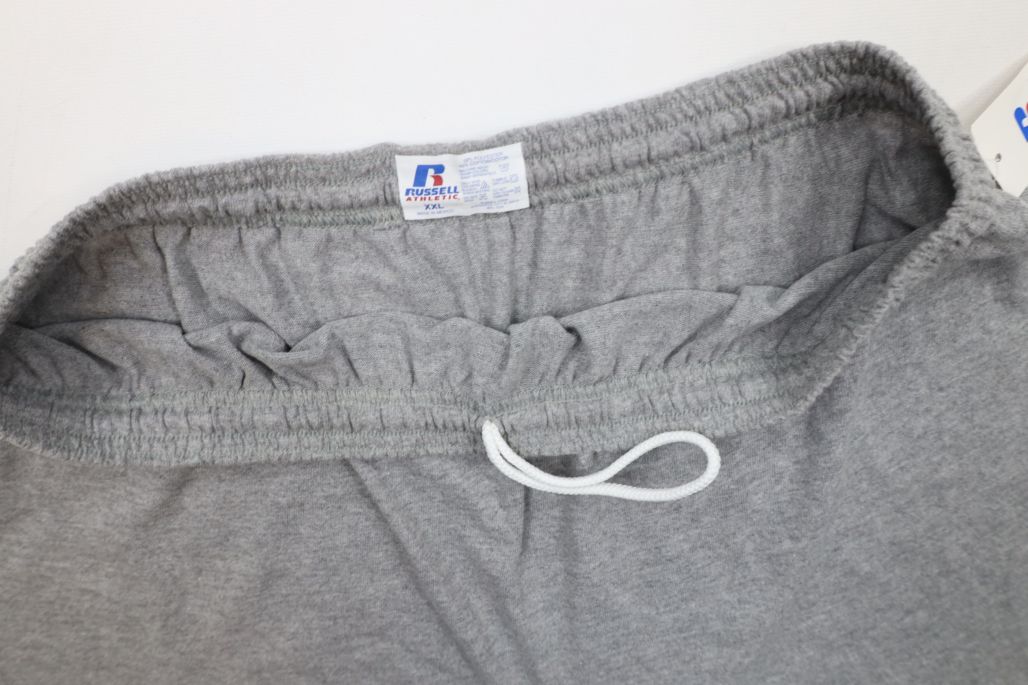 Russell Athletic × Vintage Deadstock Vintage 90s Russell Athletic Shorts Heather Gray Size US 38 / EU 54 - 5 Thumbnail