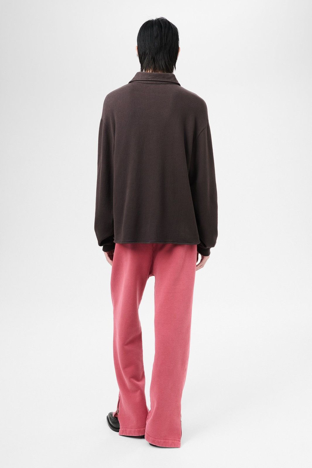 Our Legacy Our Legacy Recovery Shirt (Deep Brown Fuzzy Fleece) Size US M / EU 48-50 / 2 - 10 Thumbnail