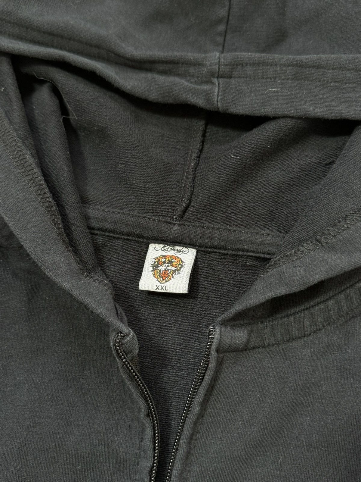 Ed Hardy VINTAGE ED HARDY PRINTED 2000s ZIP UP HOODIE Size XXL / US 16-18 / IT 52-54 - 6 Thumbnail