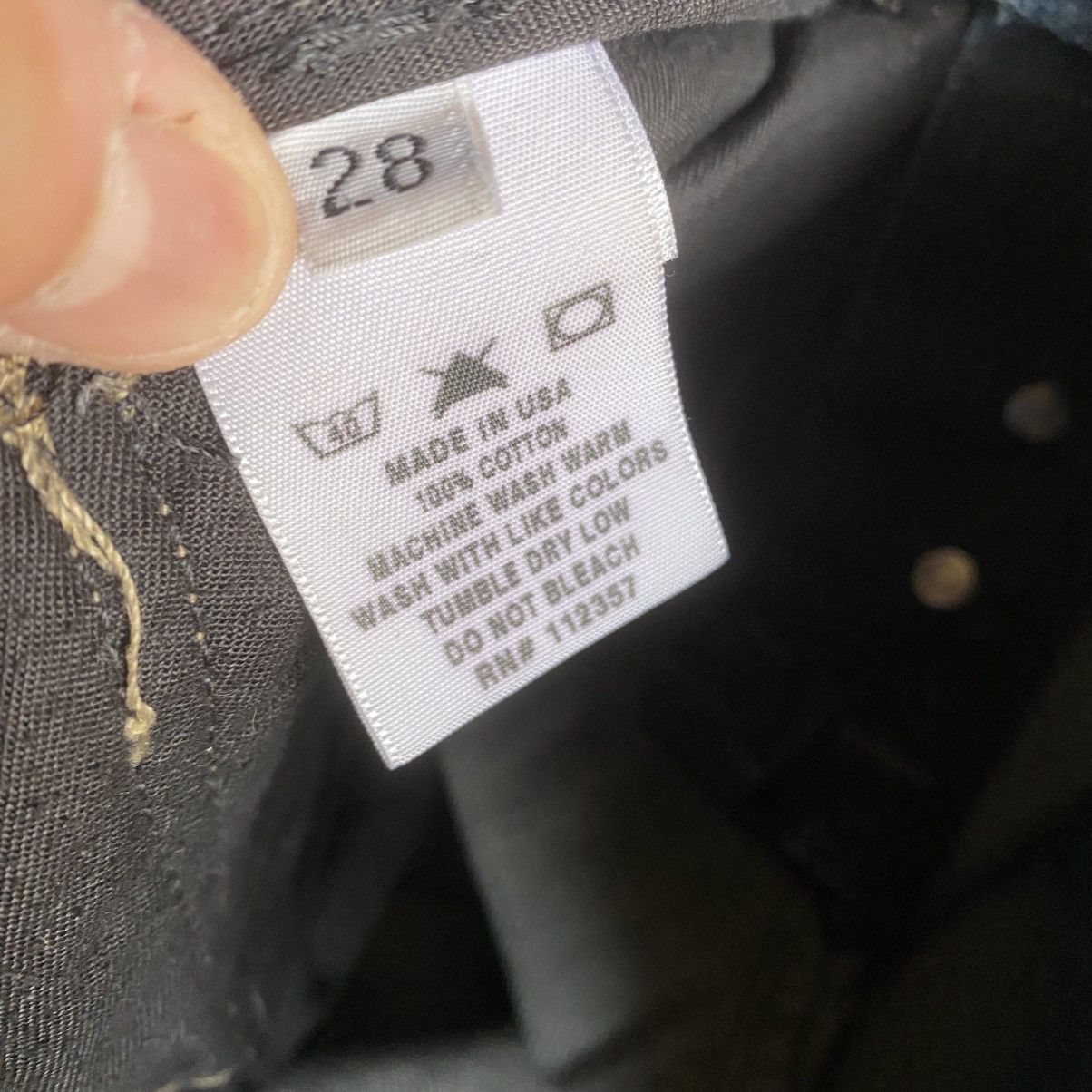 Rick Owens Rick Owens Slab Denim Size US 28 / EU 44 - 6 Thumbnail