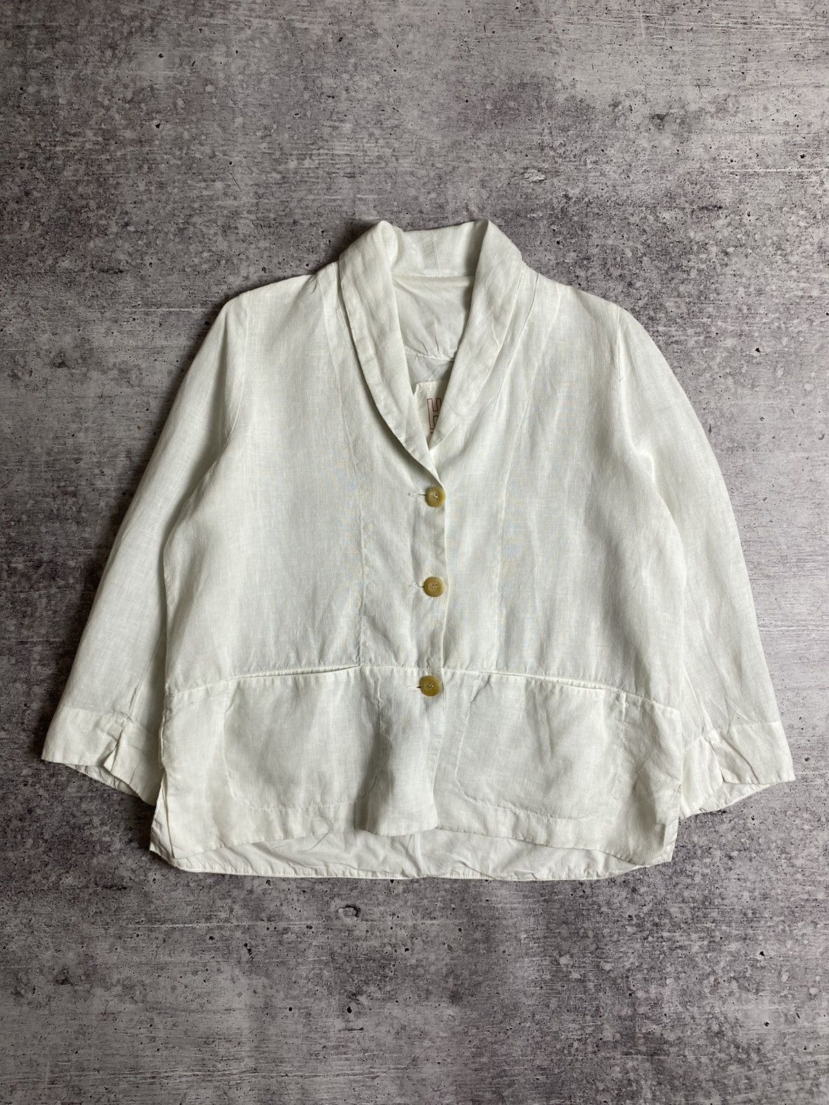 Other HANNOH WESSEL Linen Blazer Size XS / US 0-2 / IT 36-38 - 2 Thumbnail