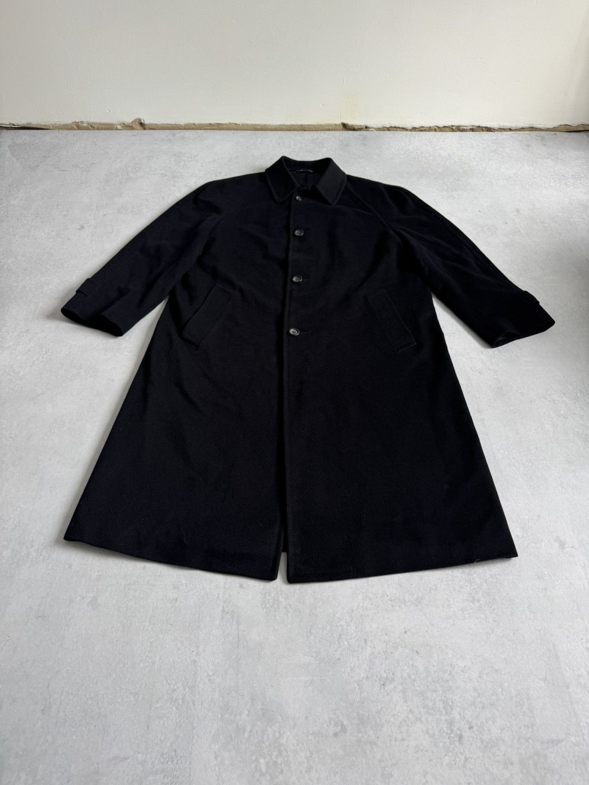 Canali Vintage Canali Ing Loro Piano Cashmere Men's Tranch Coat Size US L / EU 52-54 / 3 - 2 Thumbnail