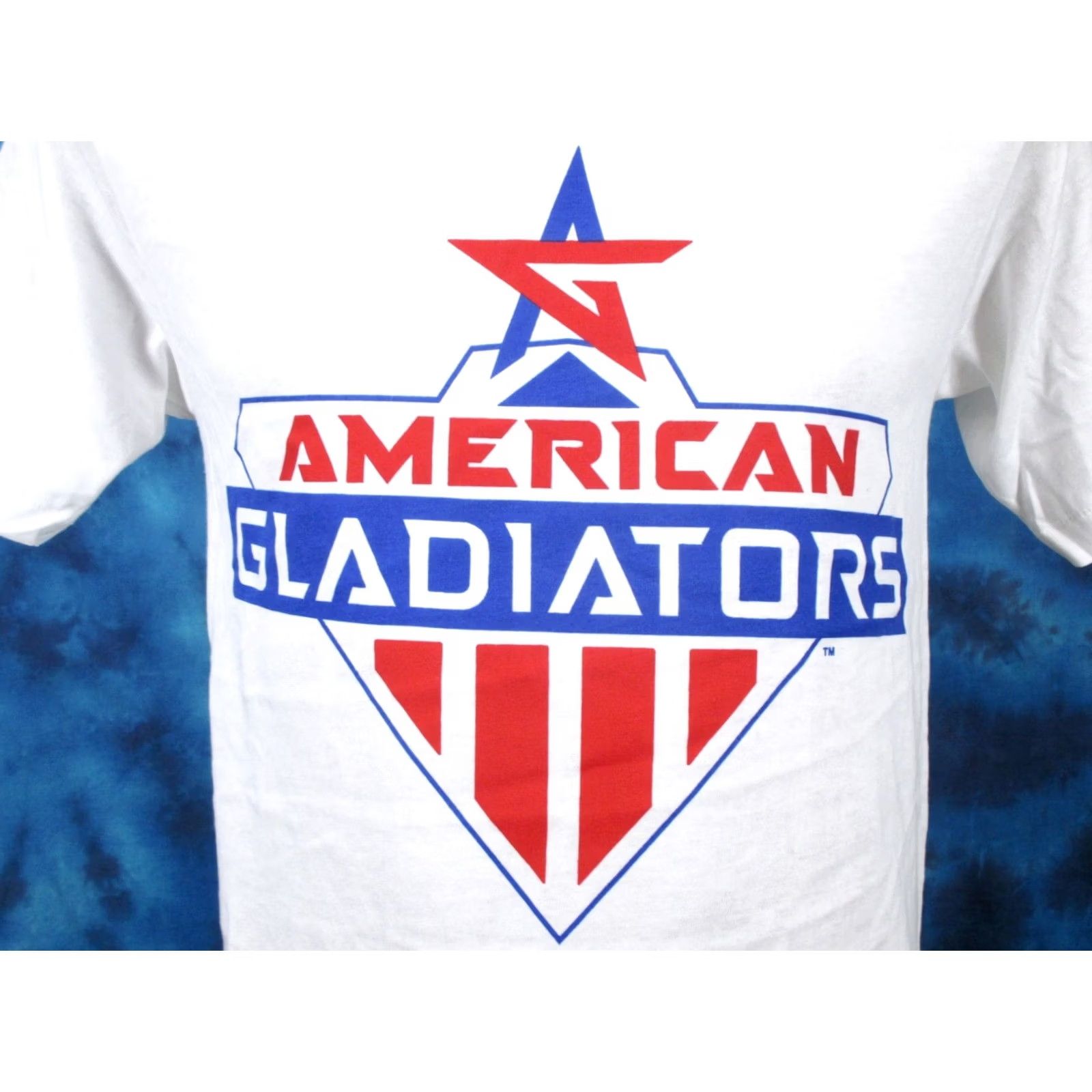 Vintage VINTAGE American Gladiators T-Shirt XS/SMALL White 80s 90s SOF TEE Mens Deadstock NOS Cotton Short Sleeve Crew Neck Shirt Size US XS / EU 42 / 0 - 4 Thumbnail