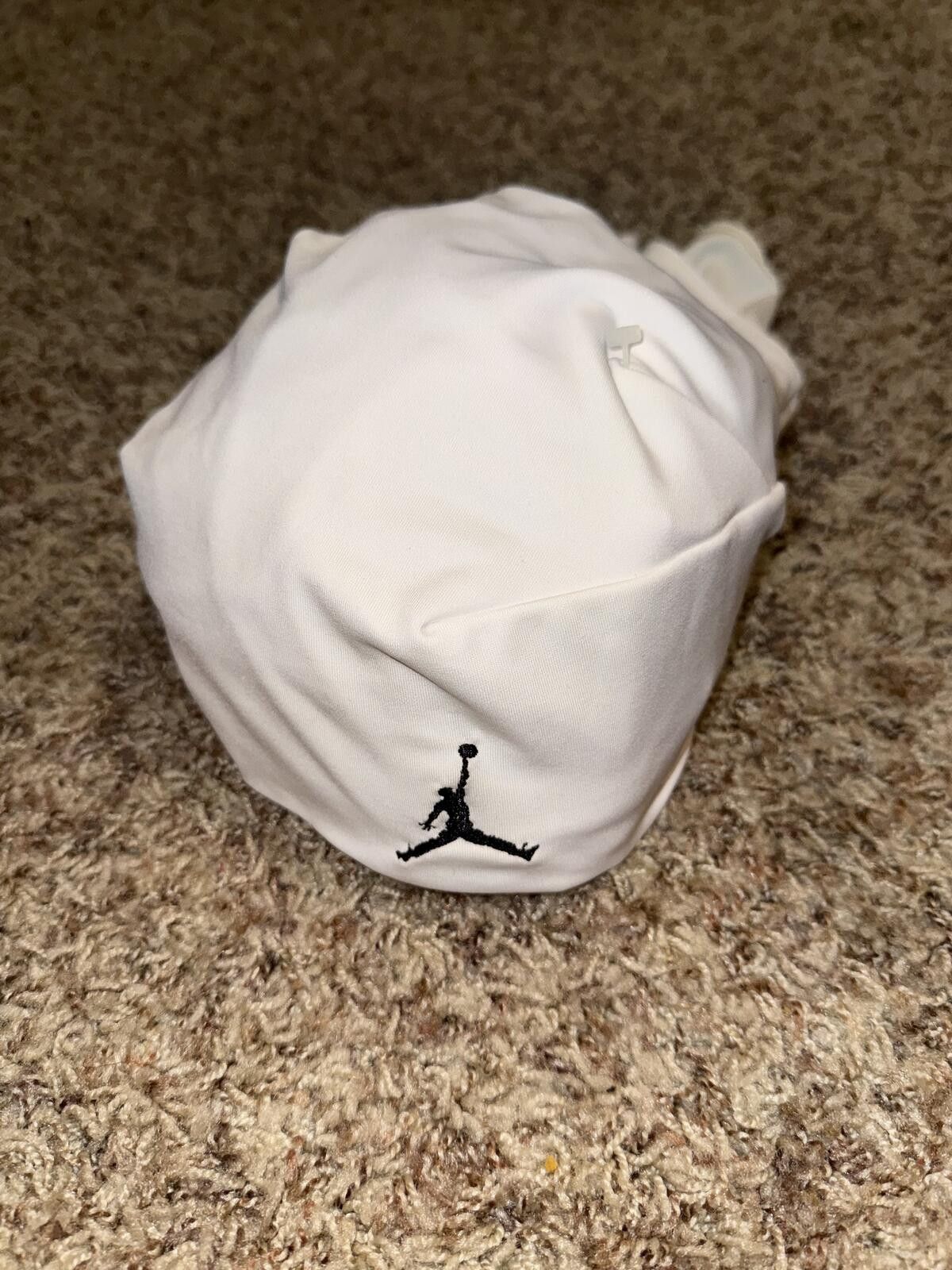 Nike Unreleased Air Jordan White Do-Rag Sample Size ONE SIZE - 1 Thumbnail