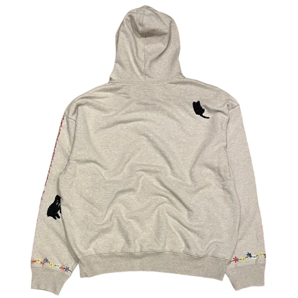 Kapital Kapital Cat Embroidery Pullover Hoodie Size US XL / EU 56 / 4 - 2 Thumbnail
