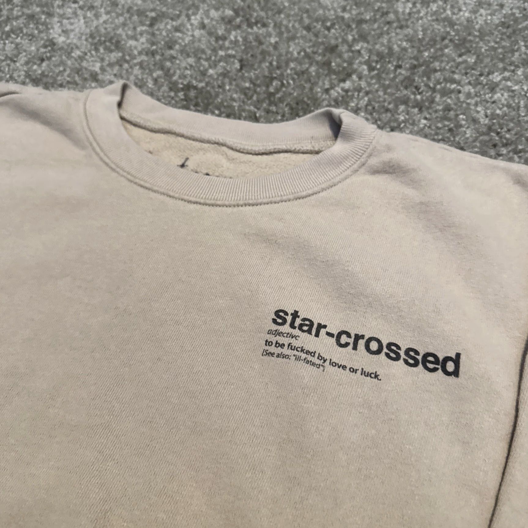 Vintage Kasey Musgraves Star-Crossed Official Merch Crewneck Sweatshirt Tan Size Small Size S / US 4 / IT 40 - 2 Thumbnail