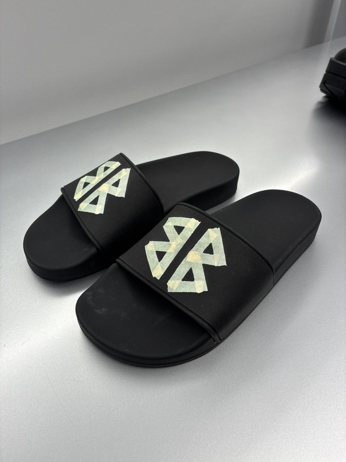 Balenciaga Pool Tape Slides