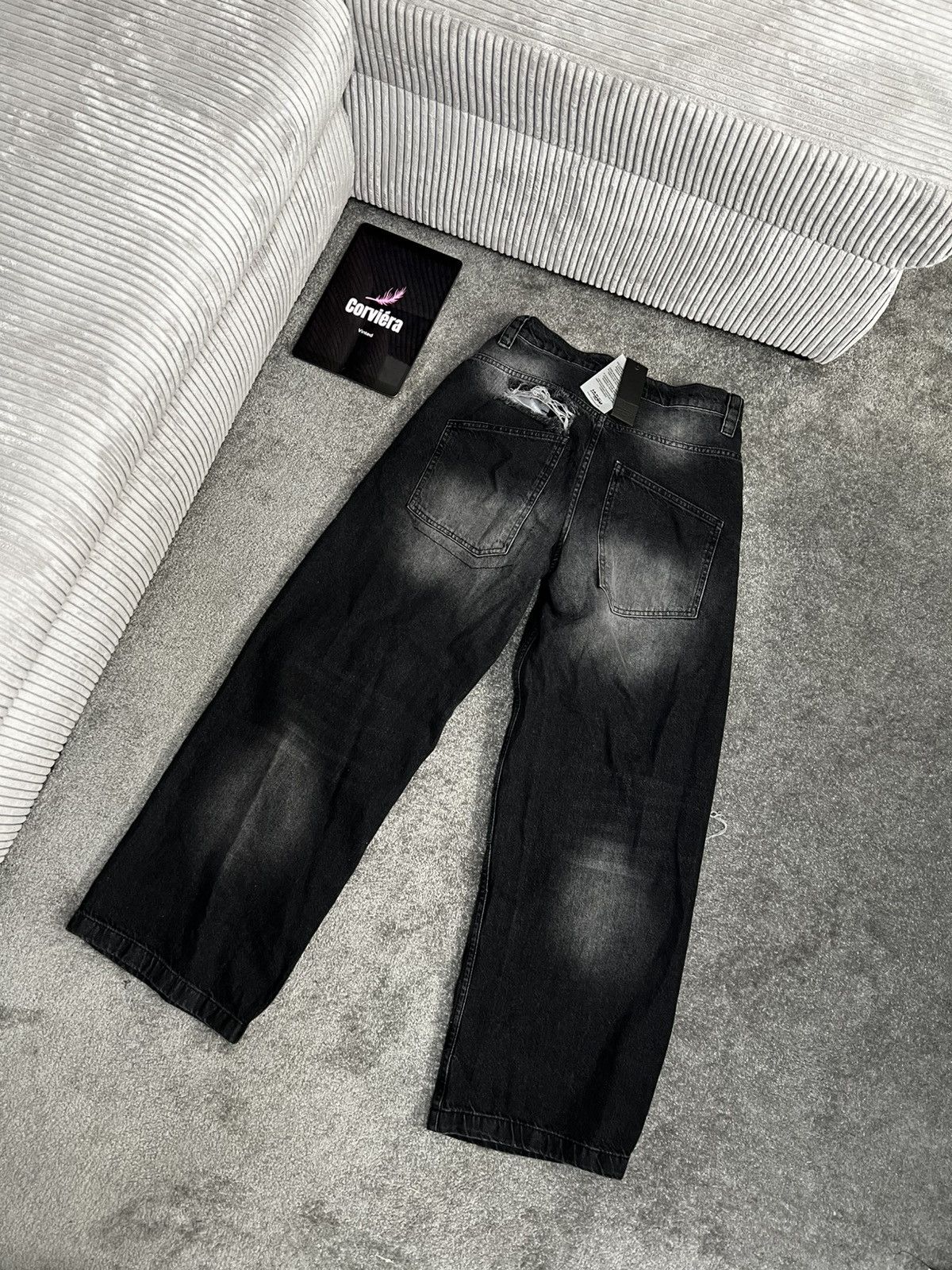 Jaded London Jaded London Ripped Baggy Denim Size US 30 / EU 46 - 3 Thumbnail