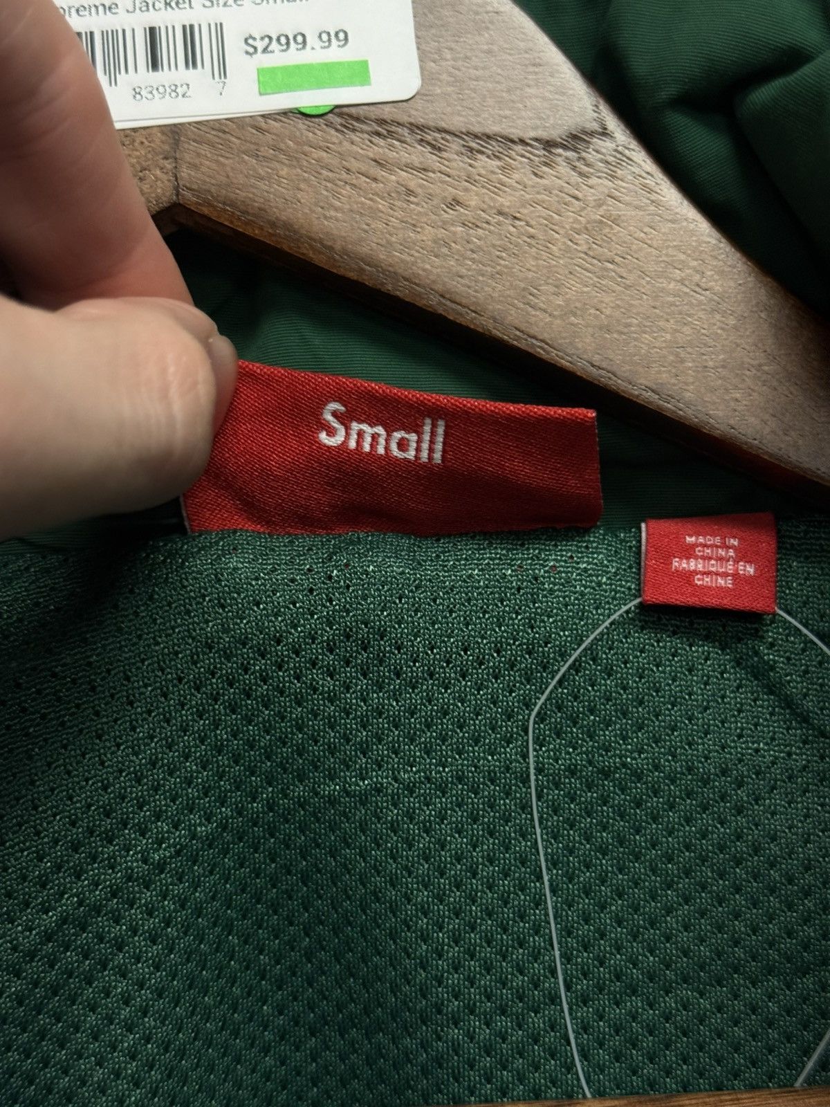 Supreme Supreme Track Jacket Size Small Green (NEW) Size US S / EU 44-46 / 1 - 10 Thumbnail