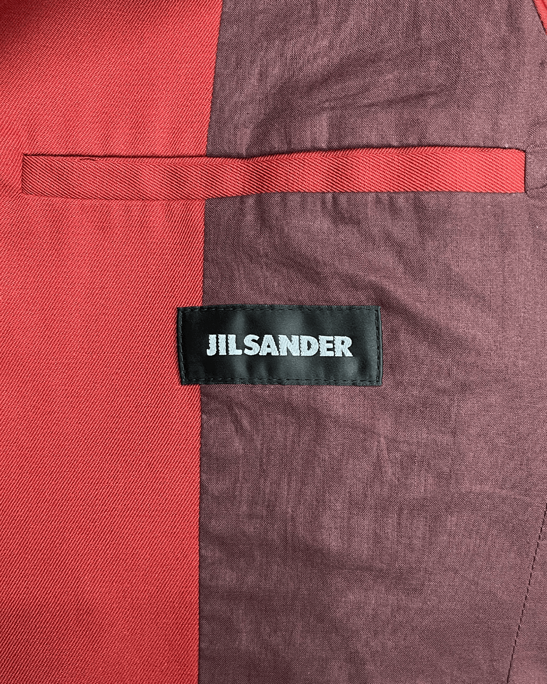 Jil Sander Jil Sander by Jil Sander SS13 Red Blazer Jacket Size US M / EU 48-50 / 2 - 8 Thumbnail