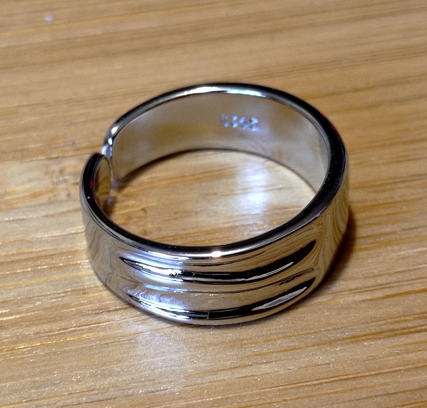 Designer × Japanese Brand × Vintage Stunning Punk Shine Float Silver Ring Dazzling Unique Size ONE SIZE - 2 Thumbnail