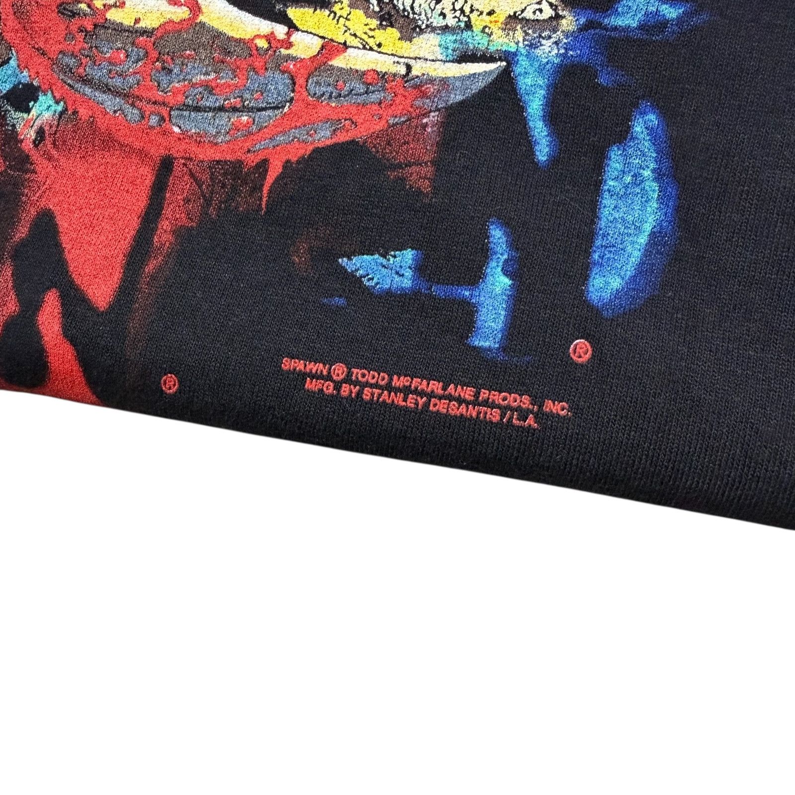 Vintage RARE 90s SPAWN THE VIOLATOR CLOWN STANLEY DESANTIS T-SHIRT Size US L / EU 52-54 / 3 - 5 Thumbnail