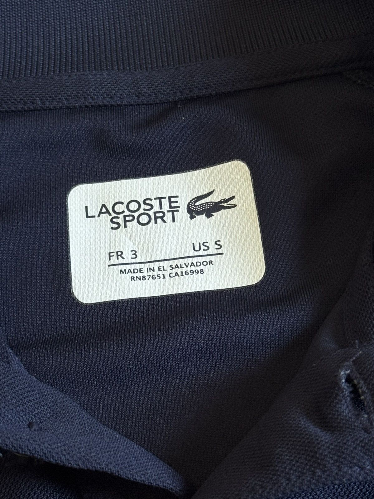 Lacoste Lacoste Sport S/size Ultra Dry polo 👕 Tee T-shirts Size US S / EU 44-46 / 1 - 6 Thumbnail