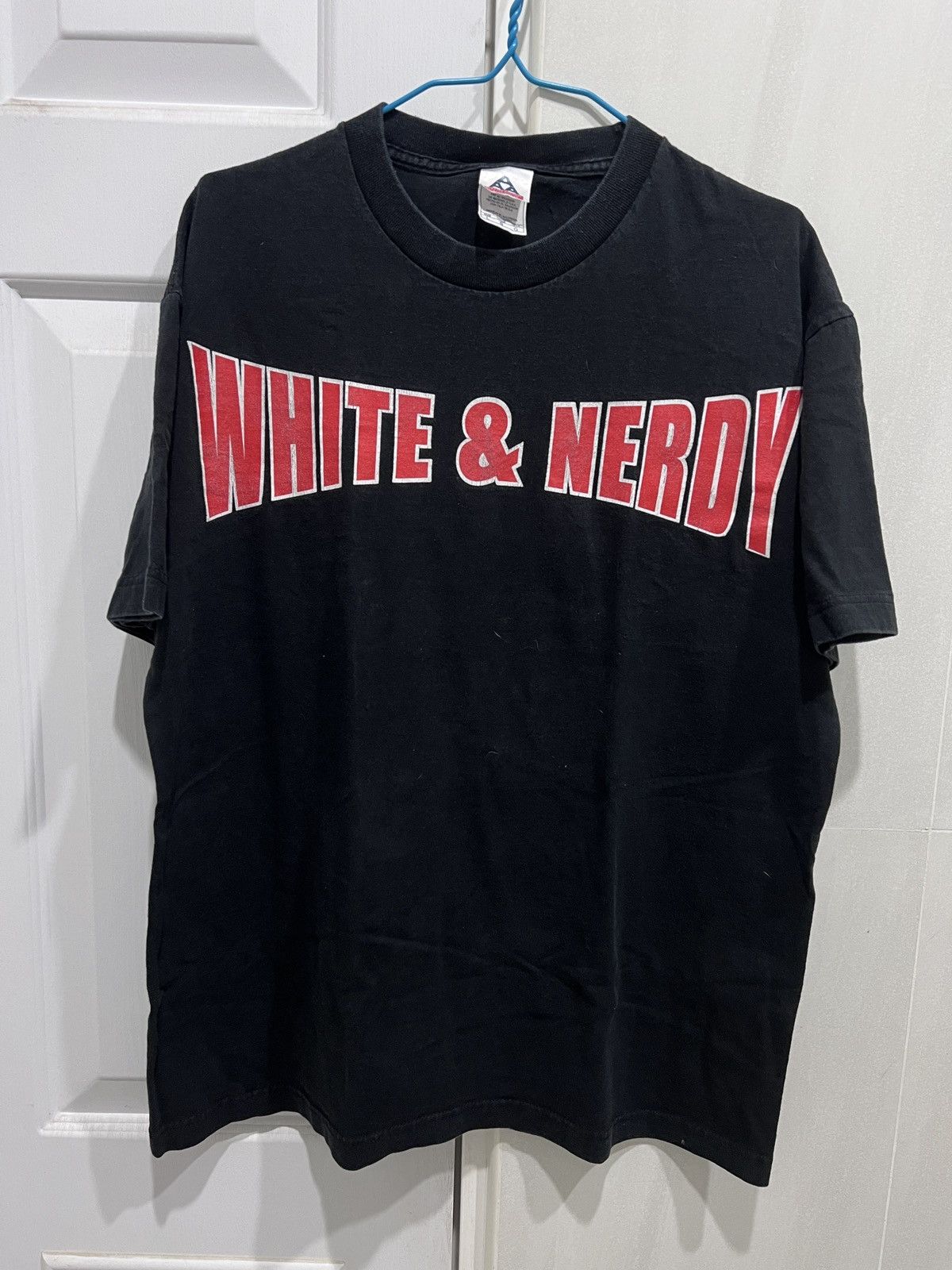 Vintage Vintage Y2K White & Nerdy Yankovic Promo Tee Comedy hip-hop Size US L / EU 52-54 / 3 - 1 Thumbnail
