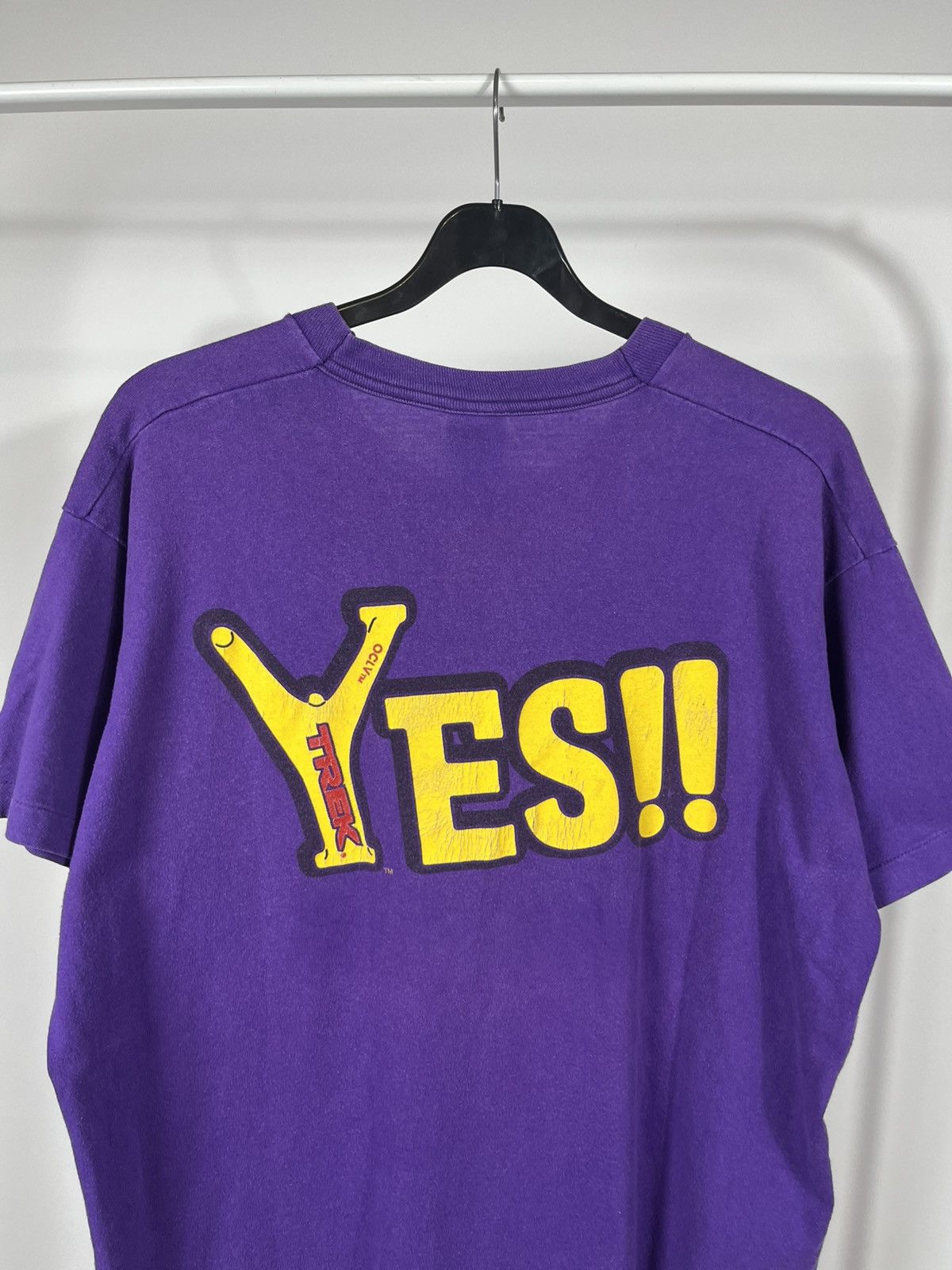 Fruit Of The Loom Vintage Trek USA Purple Tee Fruit of the Loom XL Made in USA Size US XL / EU 56 / 4 - 11 Thumbnail