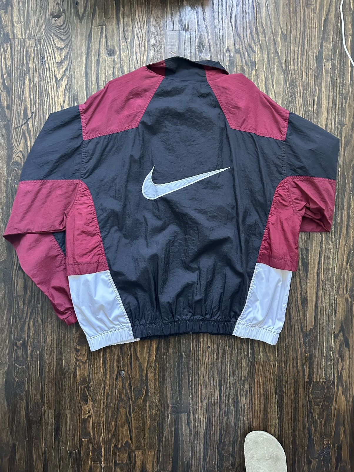 Nike × Vintage 90s Nike wind breaker Size US XL / EU 56 / 4 - 2 Thumbnail