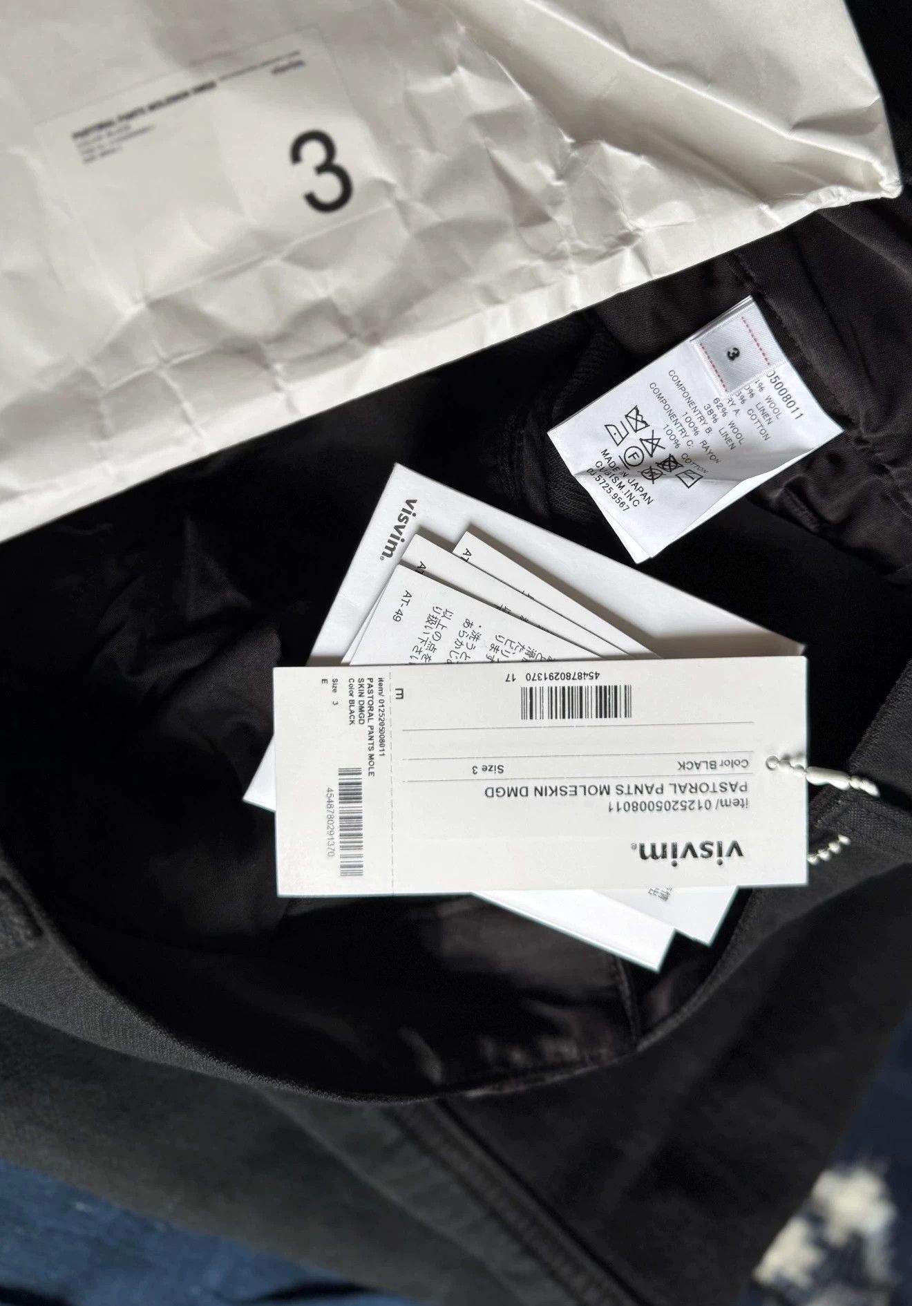Visvim VISVIM 25AW Pastoral Moleskin Pants Black 3 Size US 35 - 9 Thumbnail